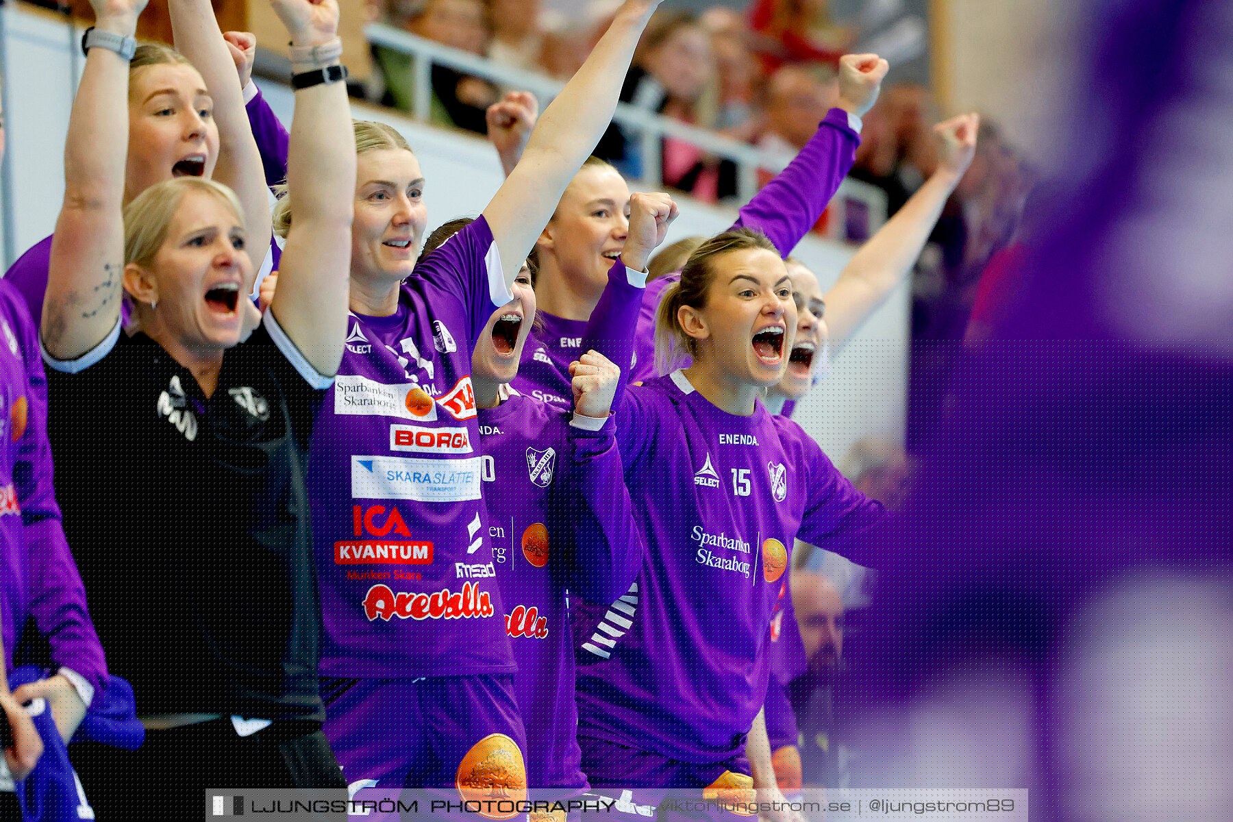 Skara HF-Höörs HK H65 1/4-final 4 31-25,dam,Skara Idrottshall,Skara,Sverige,Handboll,,2024,336897