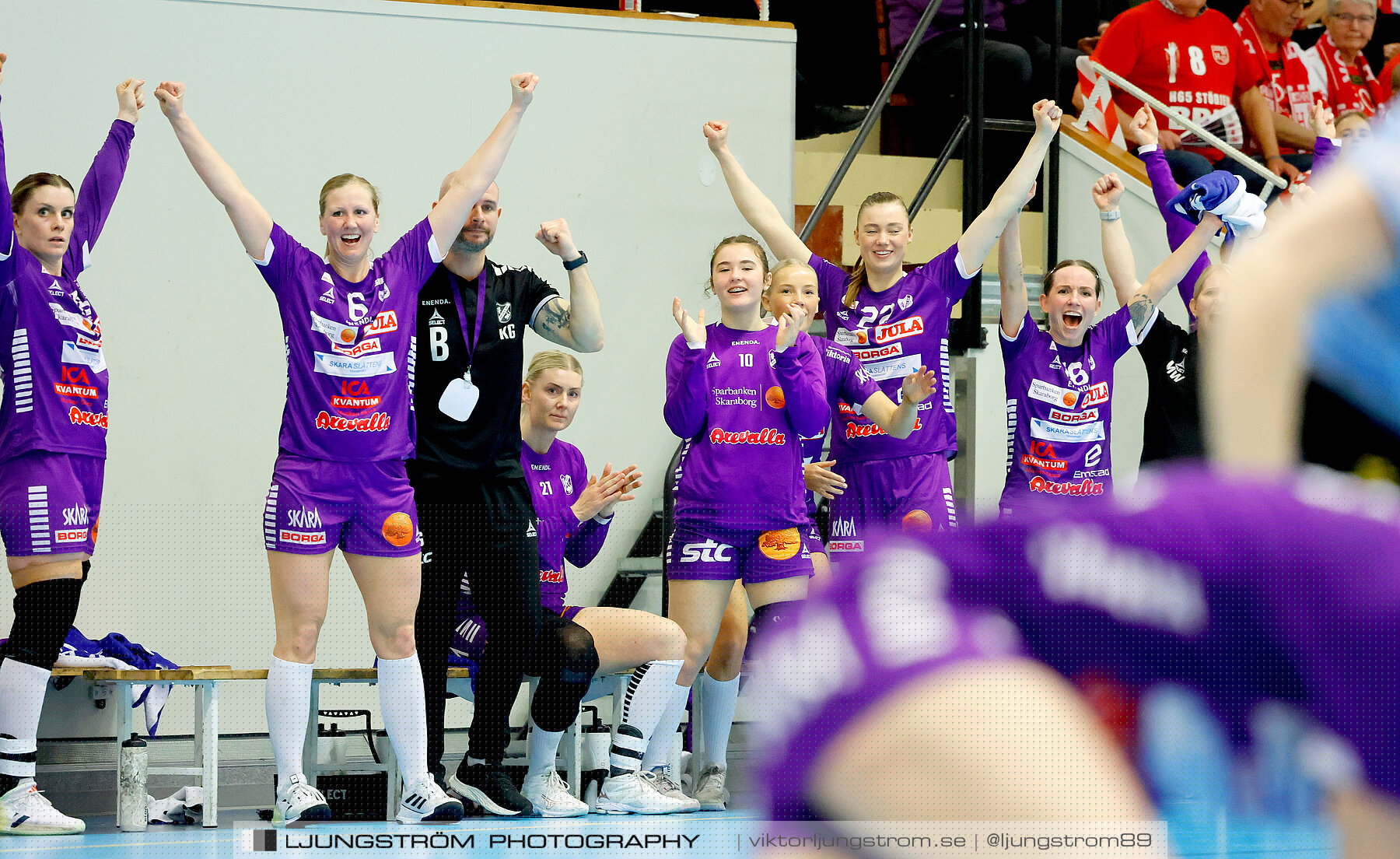 Skara HF-Höörs HK H65 1/4-final 4 31-25,dam,Skara Idrottshall,Skara,Sverige,Handboll,,2024,337093