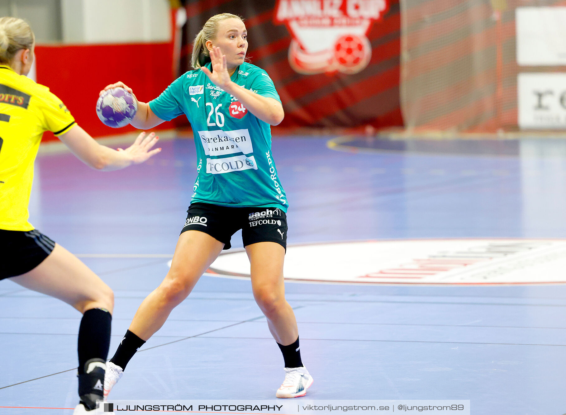 Annliz Cup Superelit Viborg HK-IK Sävehof 34-32,dam,Skövde Idrottshall,Skövde,Sverige,Handboll,,2024,340941