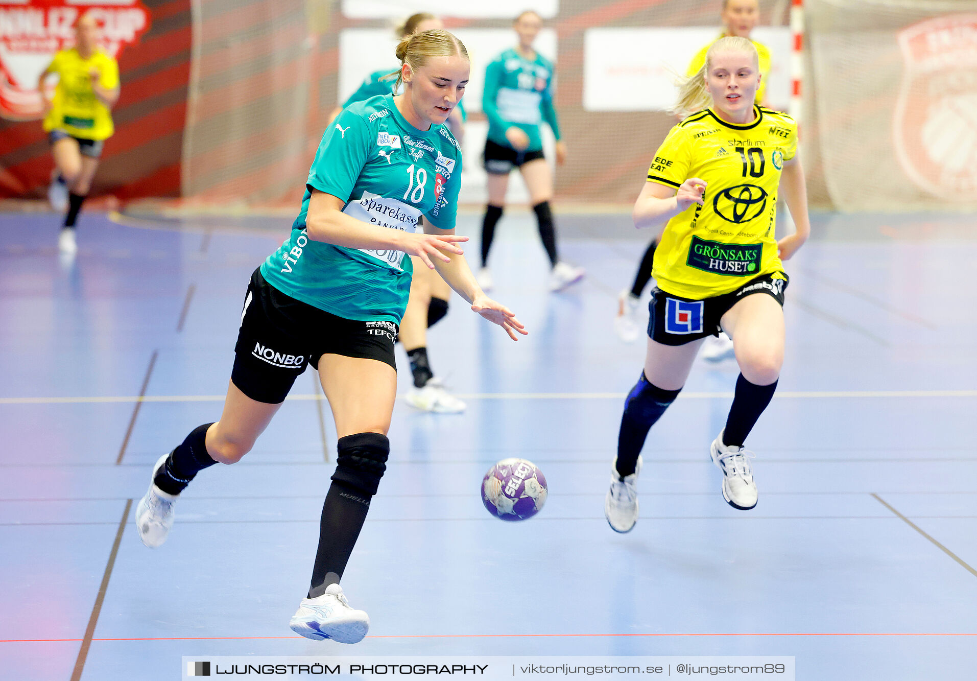 Annliz Cup Superelit Viborg HK-IK Sävehof 34-32,dam,Skövde Idrottshall,Skövde,Sverige,Handboll,,2024,340958