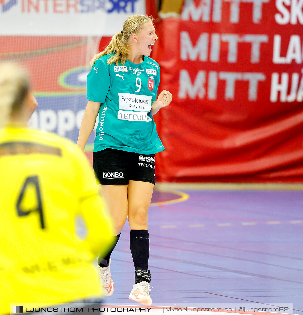 Annliz Cup Superelit Viborg HK-IK Sävehof 34-32,dam,Skövde Idrottshall,Skövde,Sverige,Handboll,,2024,340977