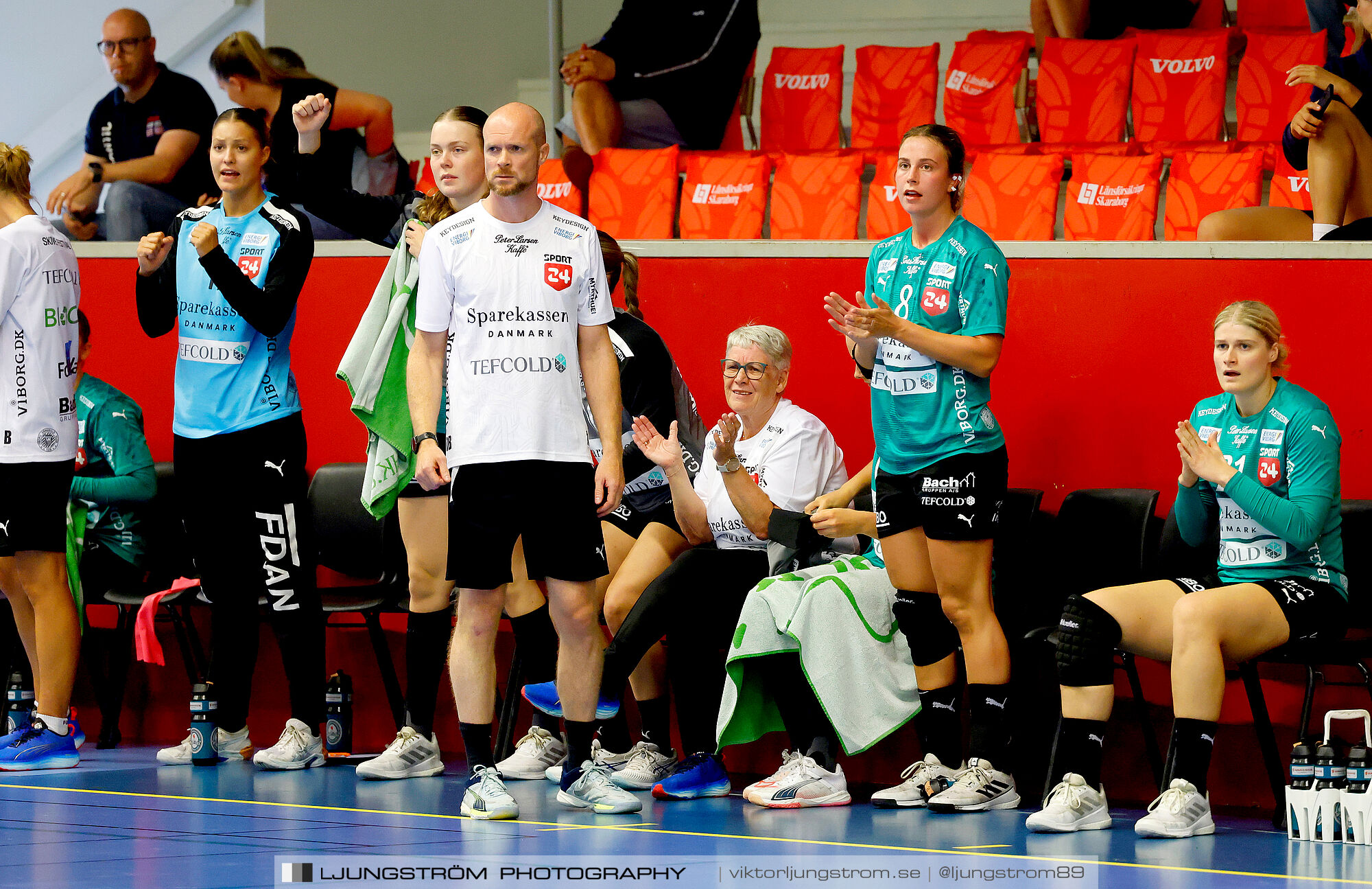 Annliz Cup Superelit Viborg HK-IK Sävehof 34-32,dam,Skövde Idrottshall,Skövde,Sverige,Handboll,,2024,340985