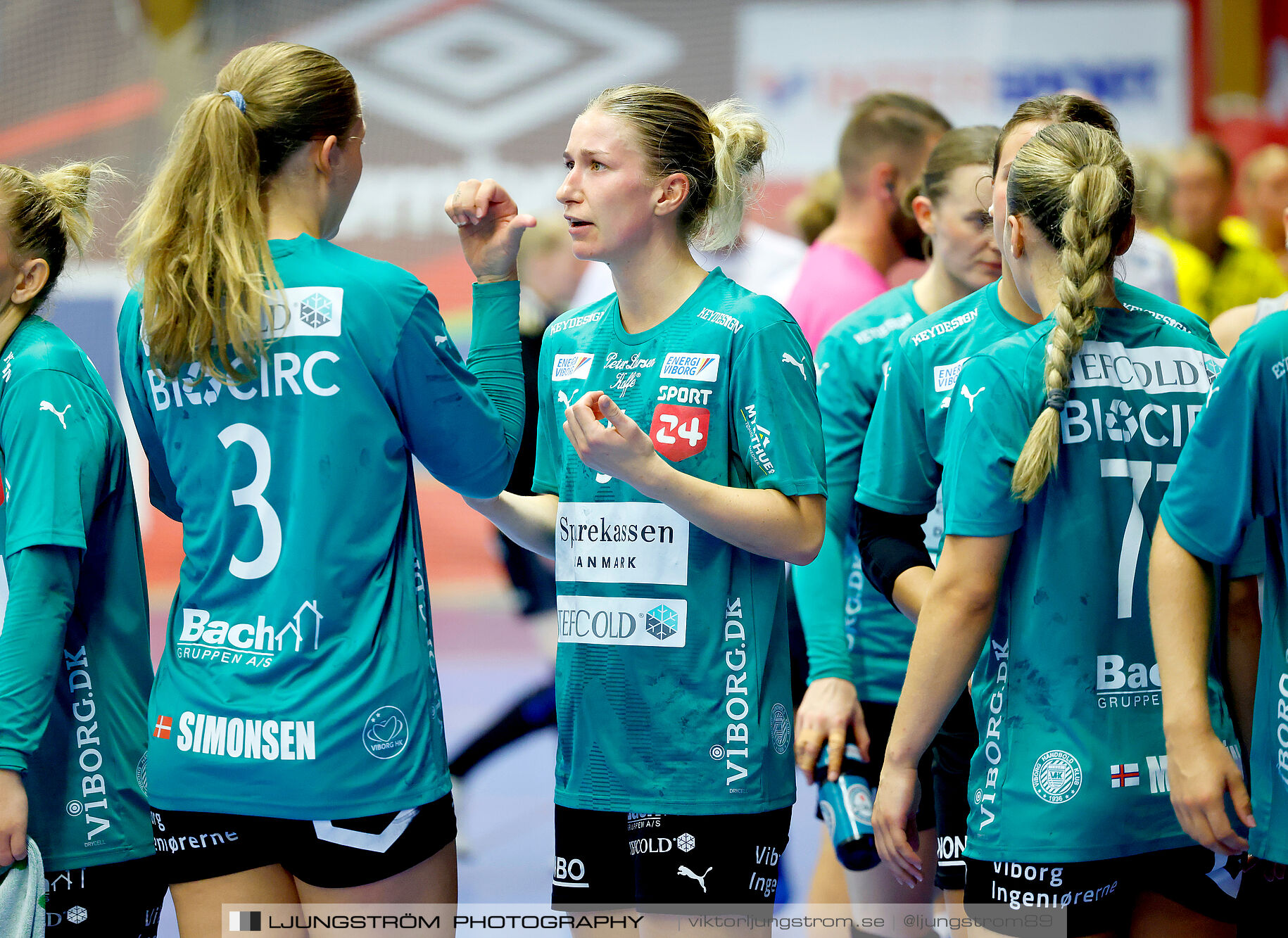 Annliz Cup Superelit Viborg HK-IK Sävehof 34-32,dam,Skövde Idrottshall,Skövde,Sverige,Handboll,,2024,340989