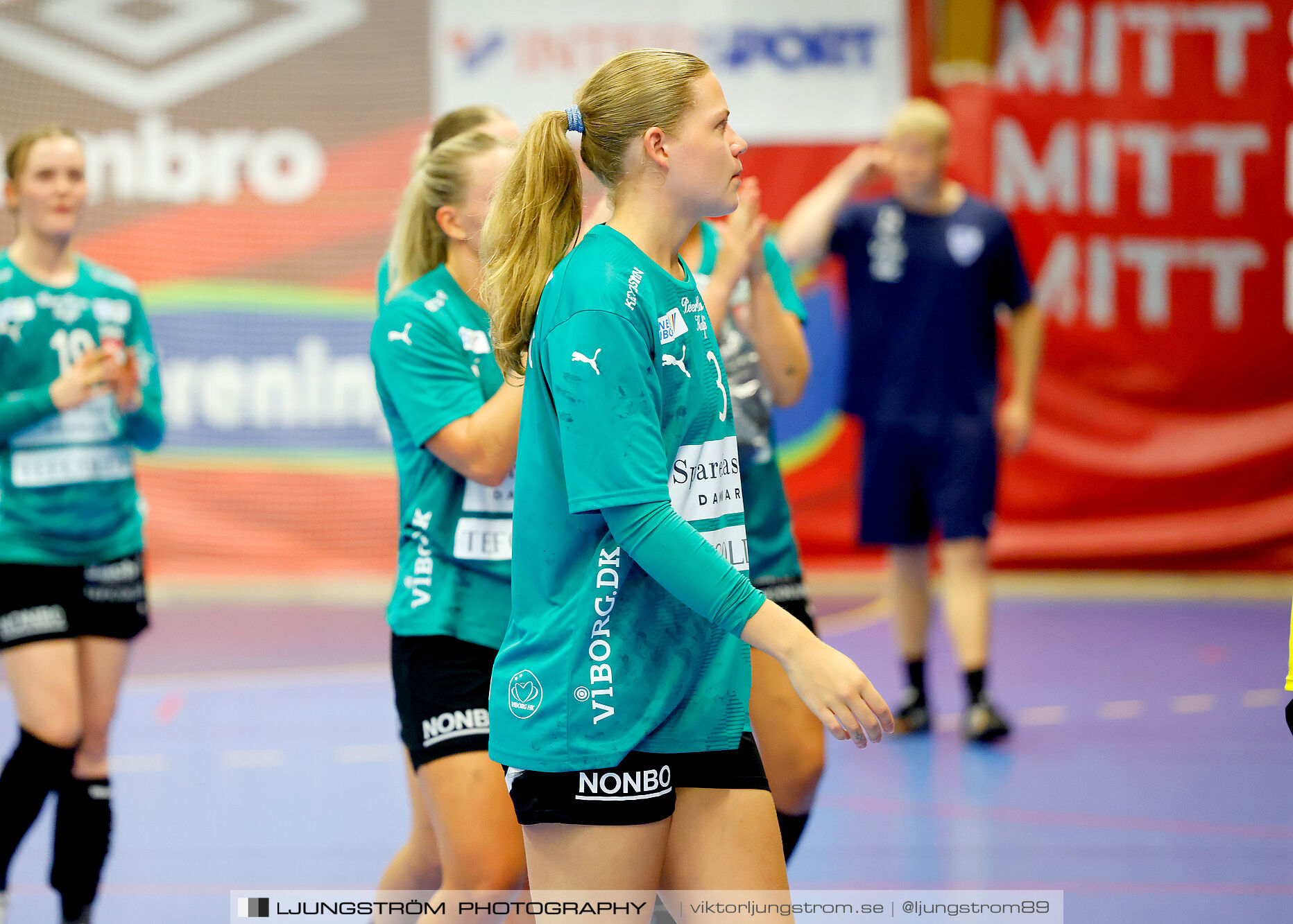 Annliz Cup Superelit Viborg HK-IK Sävehof 34-32,dam,Skövde Idrottshall,Skövde,Sverige,Handboll,,2024,341151