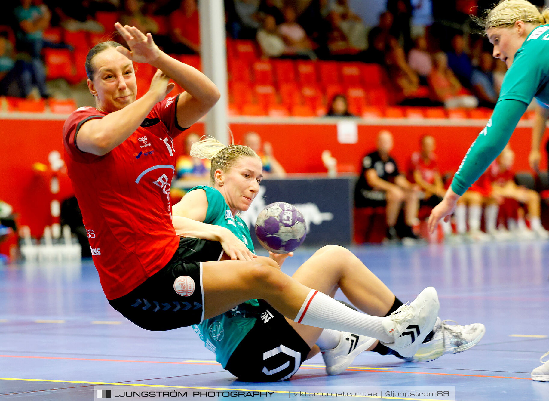 Annliz Cup Superelit BK Heid-Viborg HK 18-33,dam,Skövde Idrottshall,Skövde,Sverige,Handboll,,2024,341915
