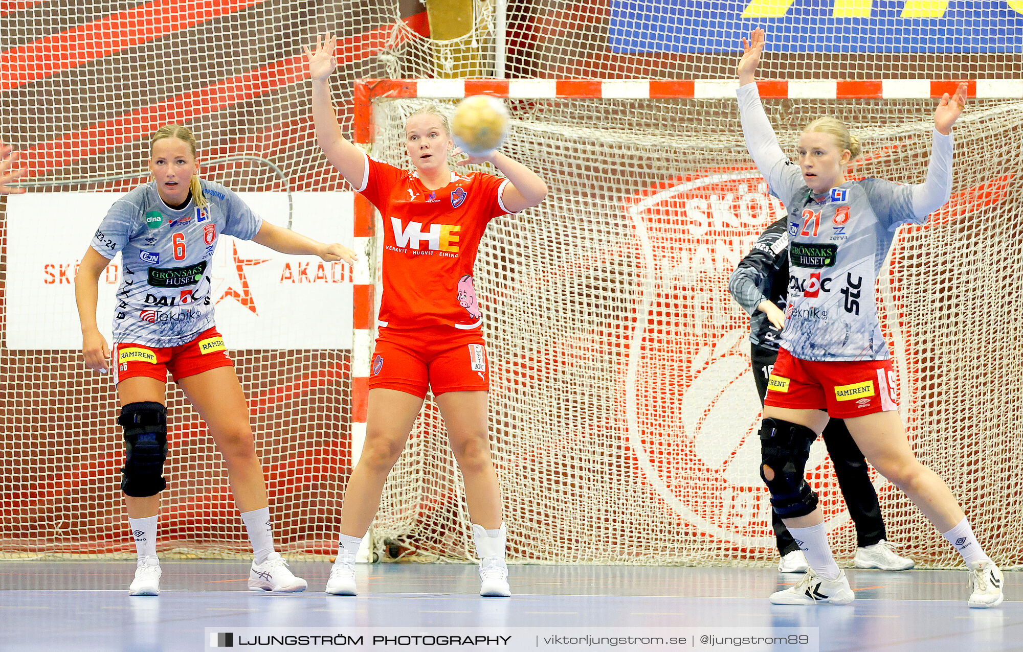 Annliz Cup Superelit Haukar Handbolti-Skövde HF 23-22,dam,Skövde Idrottshall,Skövde,Sverige,Handboll,,2024,342036