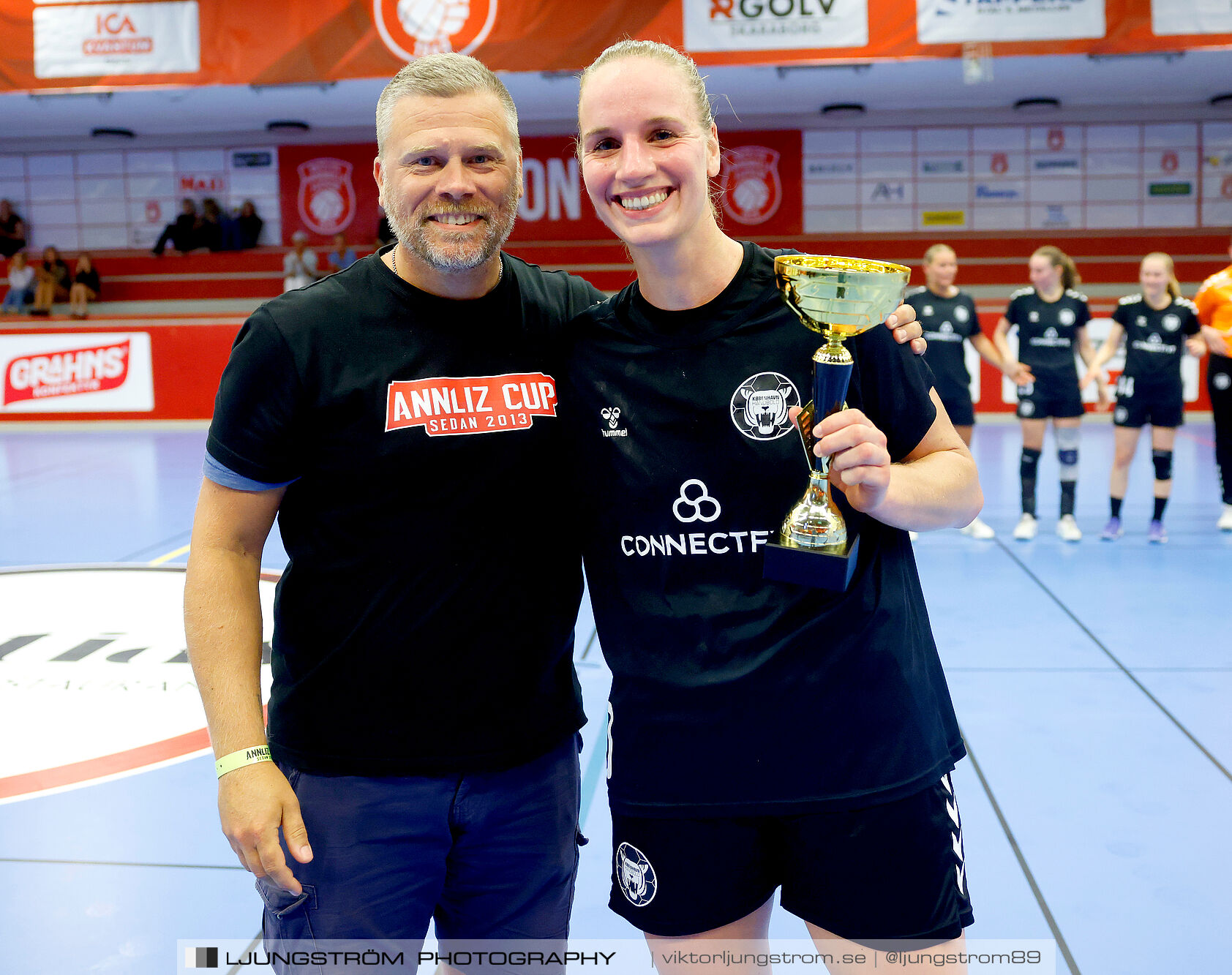 Annliz Cup FINAL Viborg HK-København Håndbold 31-33,dam,Skövde Idrottshall,Skövde,Sverige,Handboll,,2024,342642