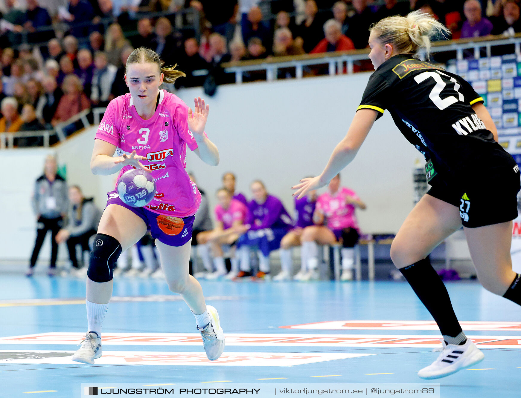 Skara HF-IK Sävehof 27-27,dam,Skara Idrottshall,Skara,Sverige,Handboll,,2024,349286