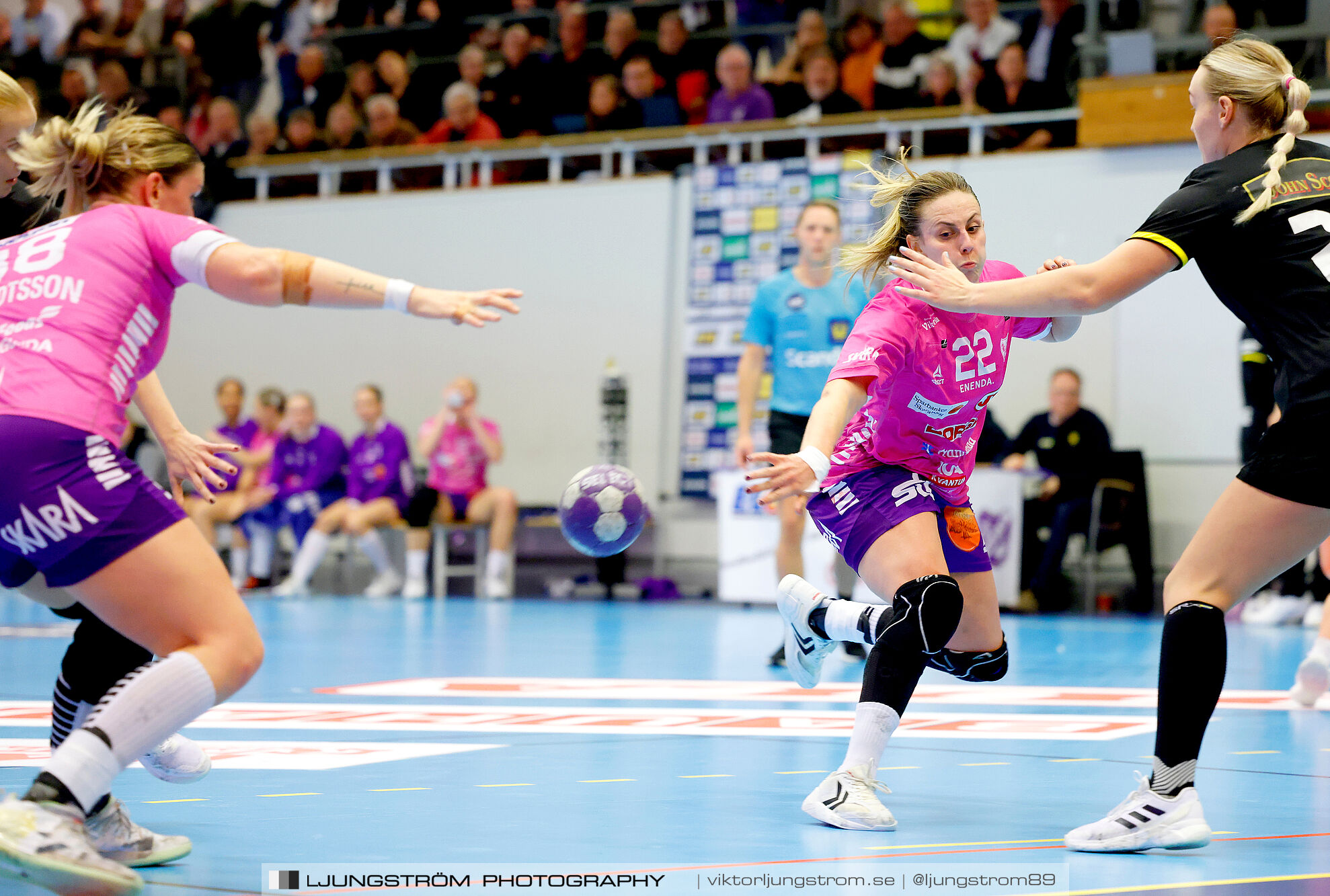 Skara HF-IK Sävehof 27-27,dam,Skara Idrottshall,Skara,Sverige,Handboll,,2024,349295