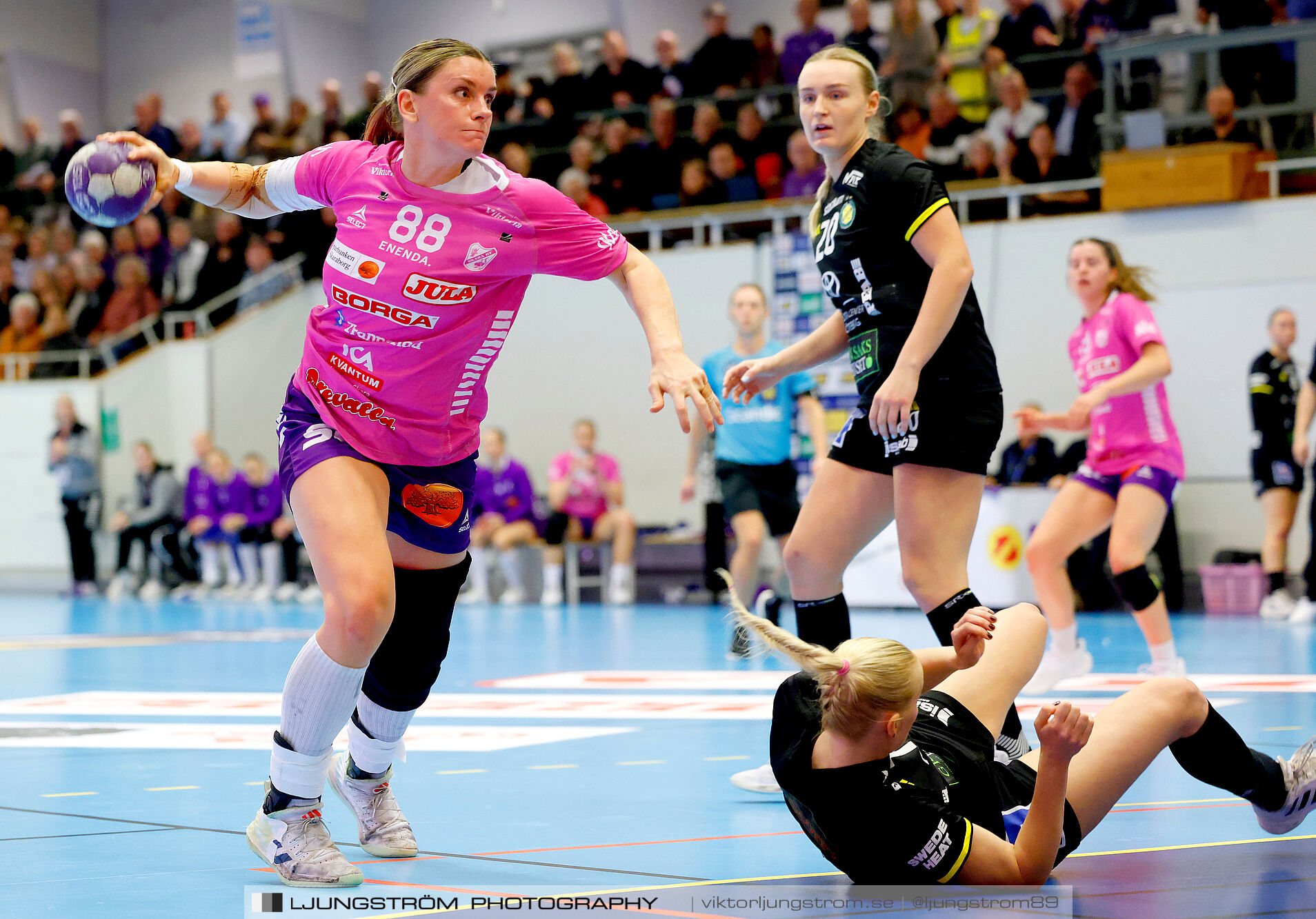 Skara HF-IK Sävehof 27-27,dam,Skara Idrottshall,Skara,Sverige,Handboll,,2024,349297