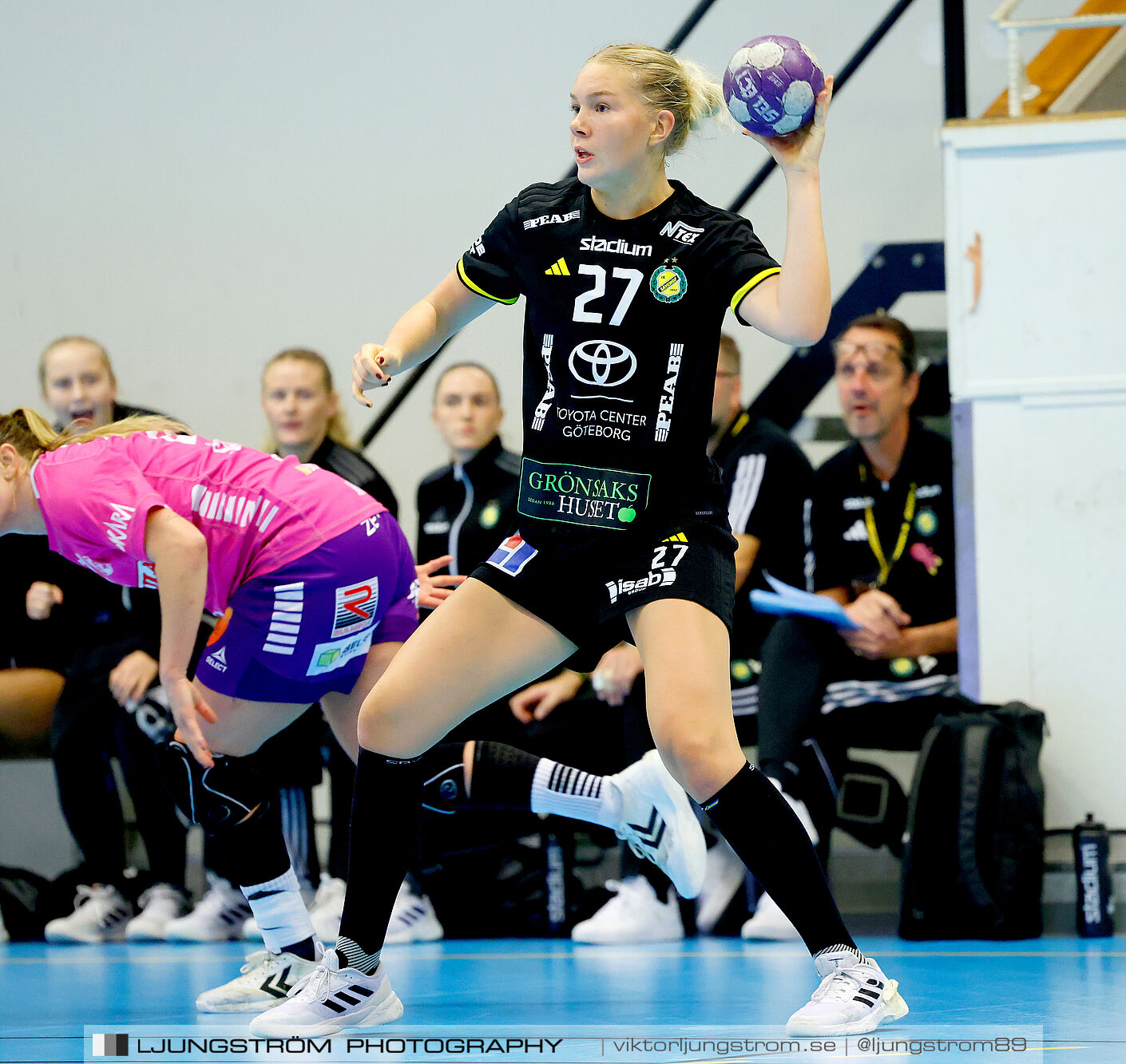 Skara HF-IK Sävehof 27-27,dam,Skara Idrottshall,Skara,Sverige,Handboll,,2024,349304