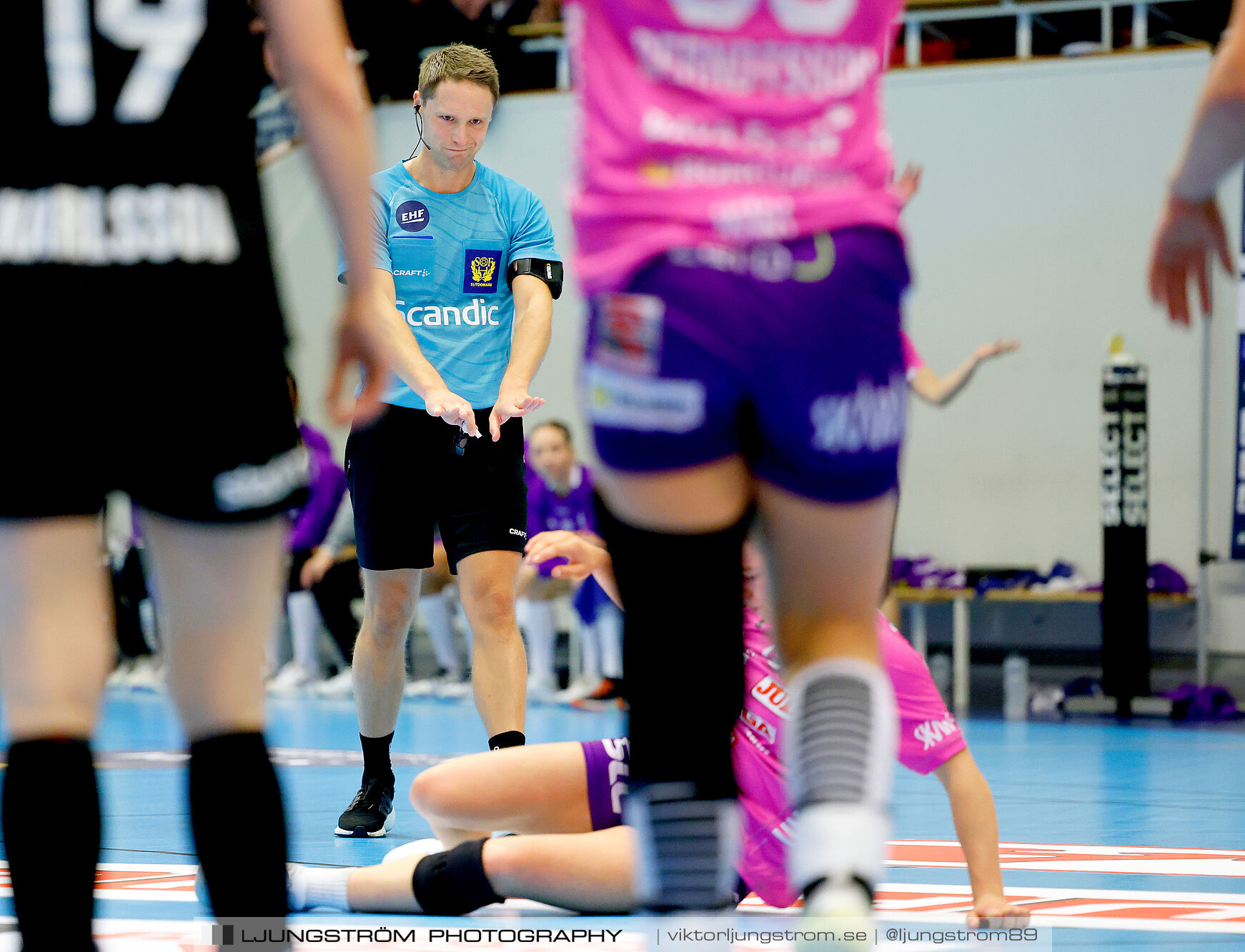 Skara HF-IK Sävehof 27-27,dam,Skara Idrottshall,Skara,Sverige,Handboll,,2024,349305