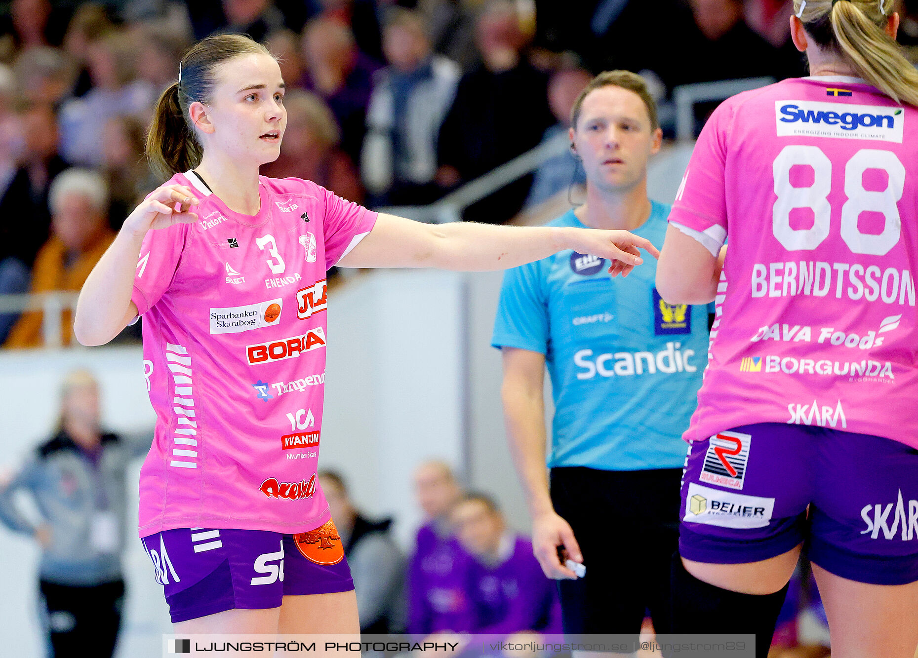 Skara HF-IK Sävehof 27-27,dam,Skara Idrottshall,Skara,Sverige,Handboll,,2024,349309