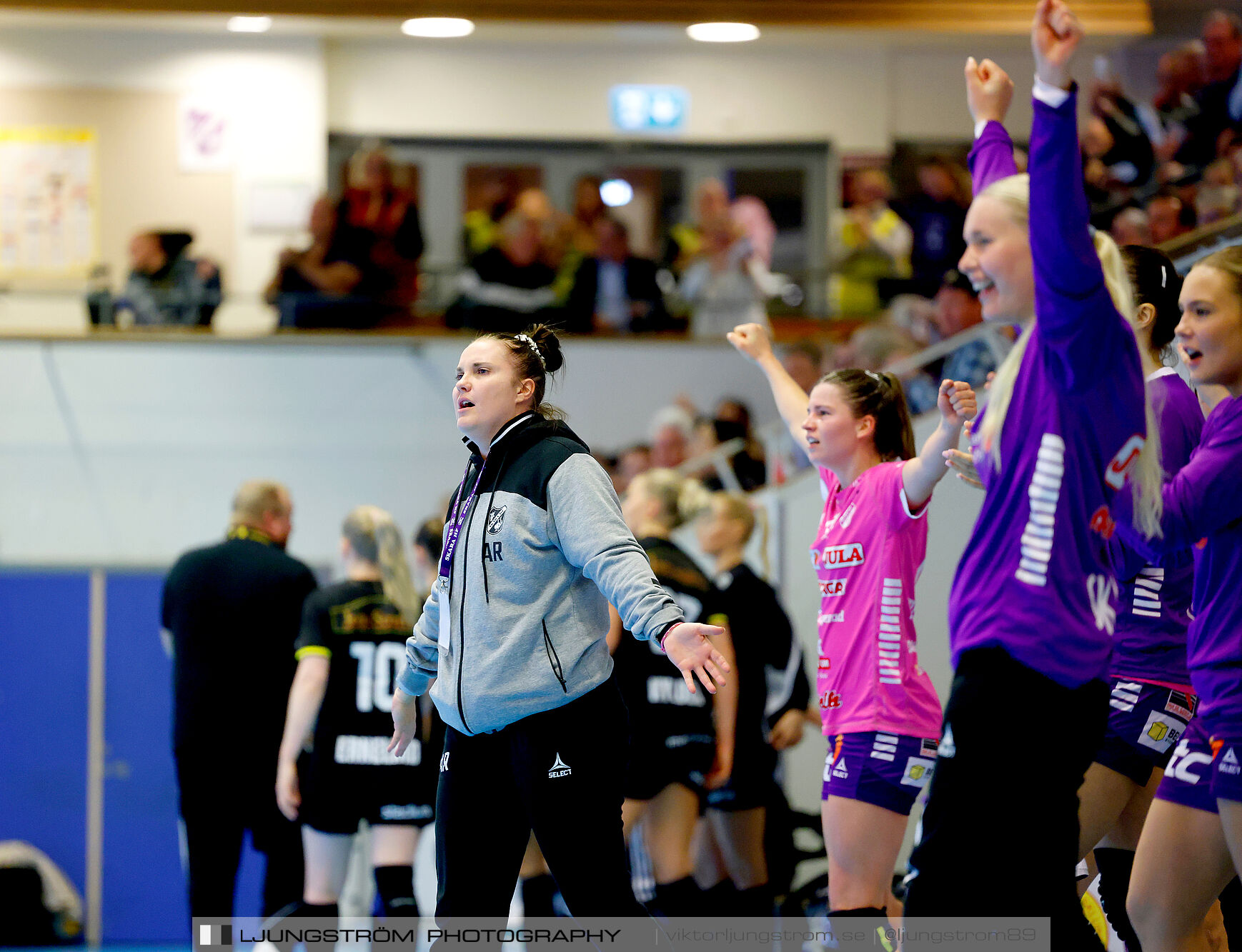 Skara HF-IK Sävehof 27-27,dam,Skara Idrottshall,Skara,Sverige,Handboll,,2024,349400