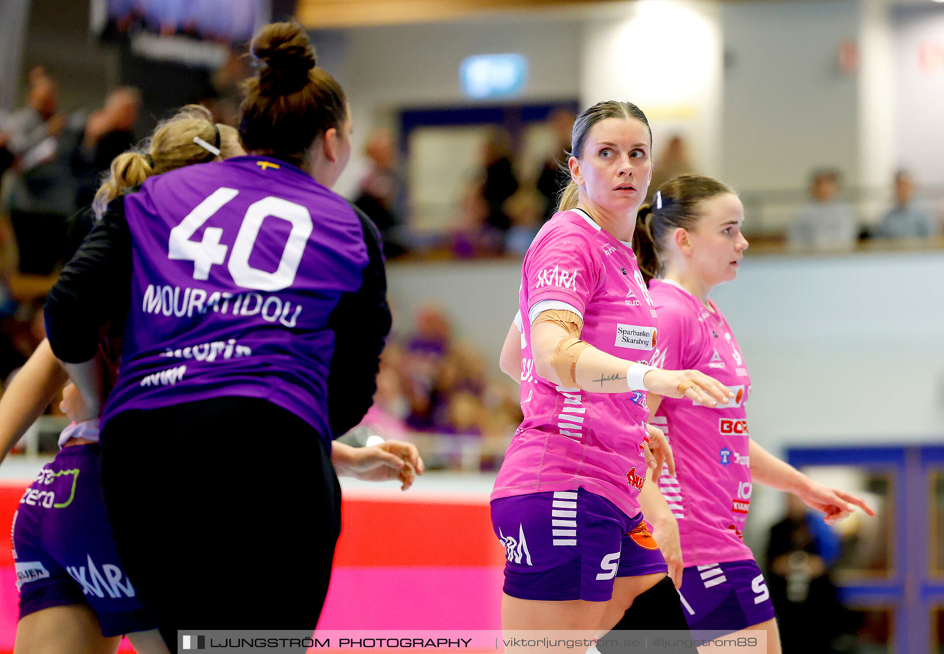 Skara HF-IK Sävehof 27-27,dam,Skara Idrottshall,Skara,Sverige,Handboll,,2024,349404
