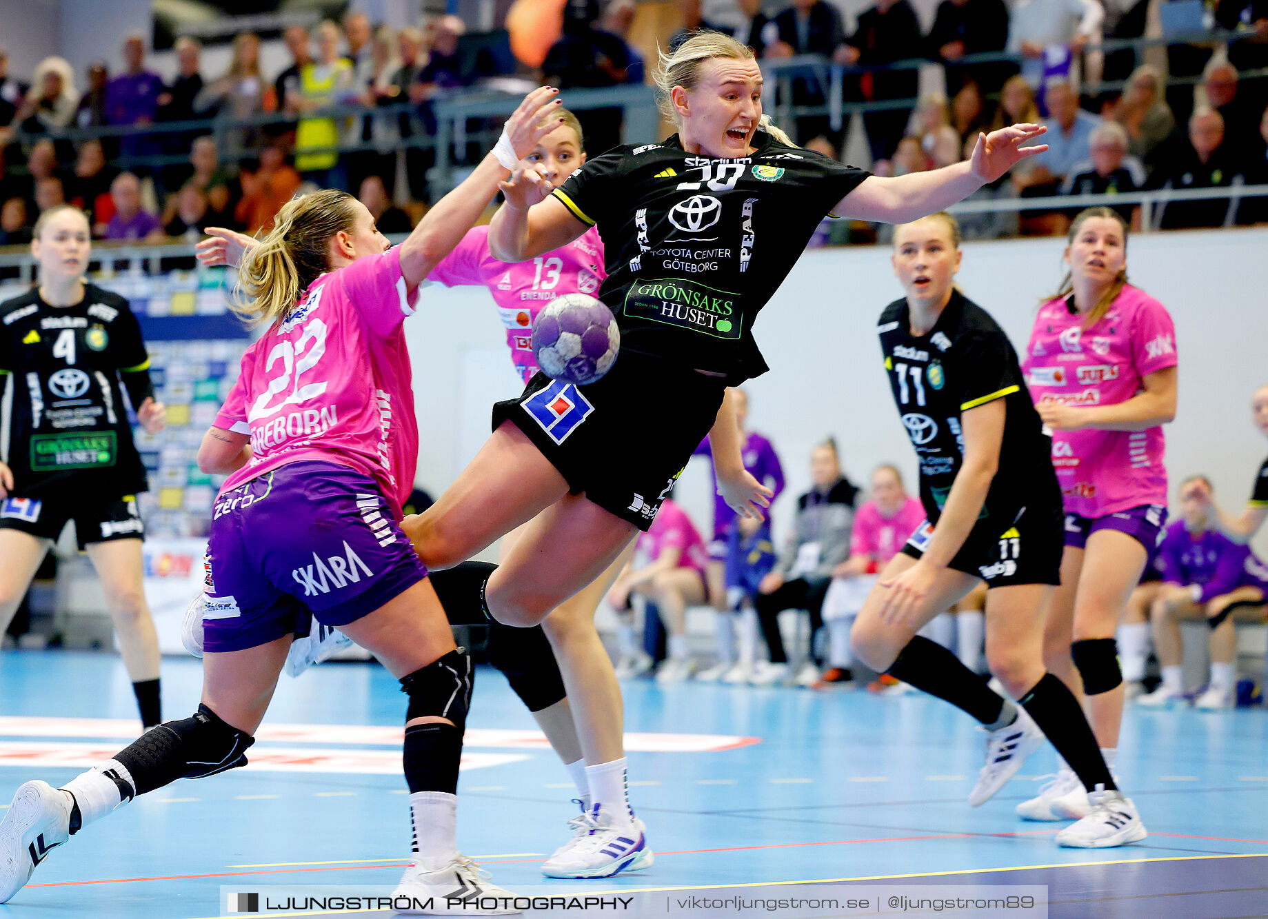 Skara HF-IK Sävehof 27-27,dam,Skara Idrottshall,Skara,Sverige,Handboll,,2024,349459