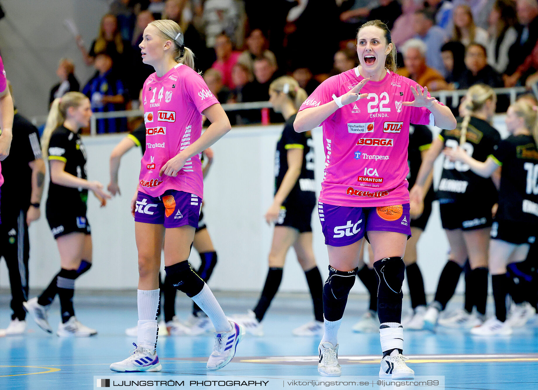 Skara HF-IK Sävehof 27-27,dam,Skara Idrottshall,Skara,Sverige,Handboll,,2024,349518