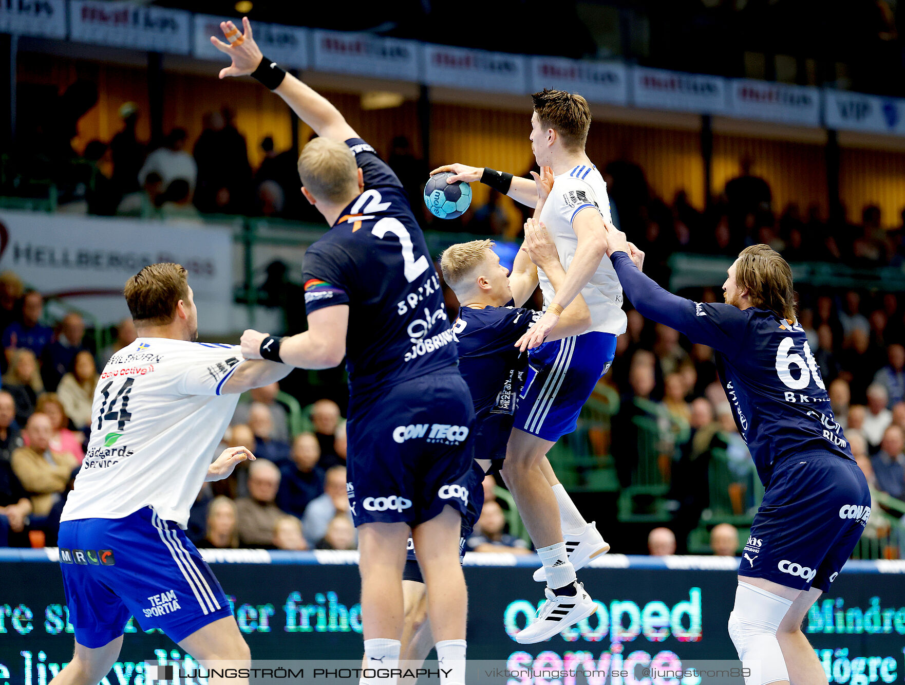 IFK Skövde HK-Ystads IF 34-34,herr,Arena Skövde,Skövde,Sverige,Handboll,,2024,351876