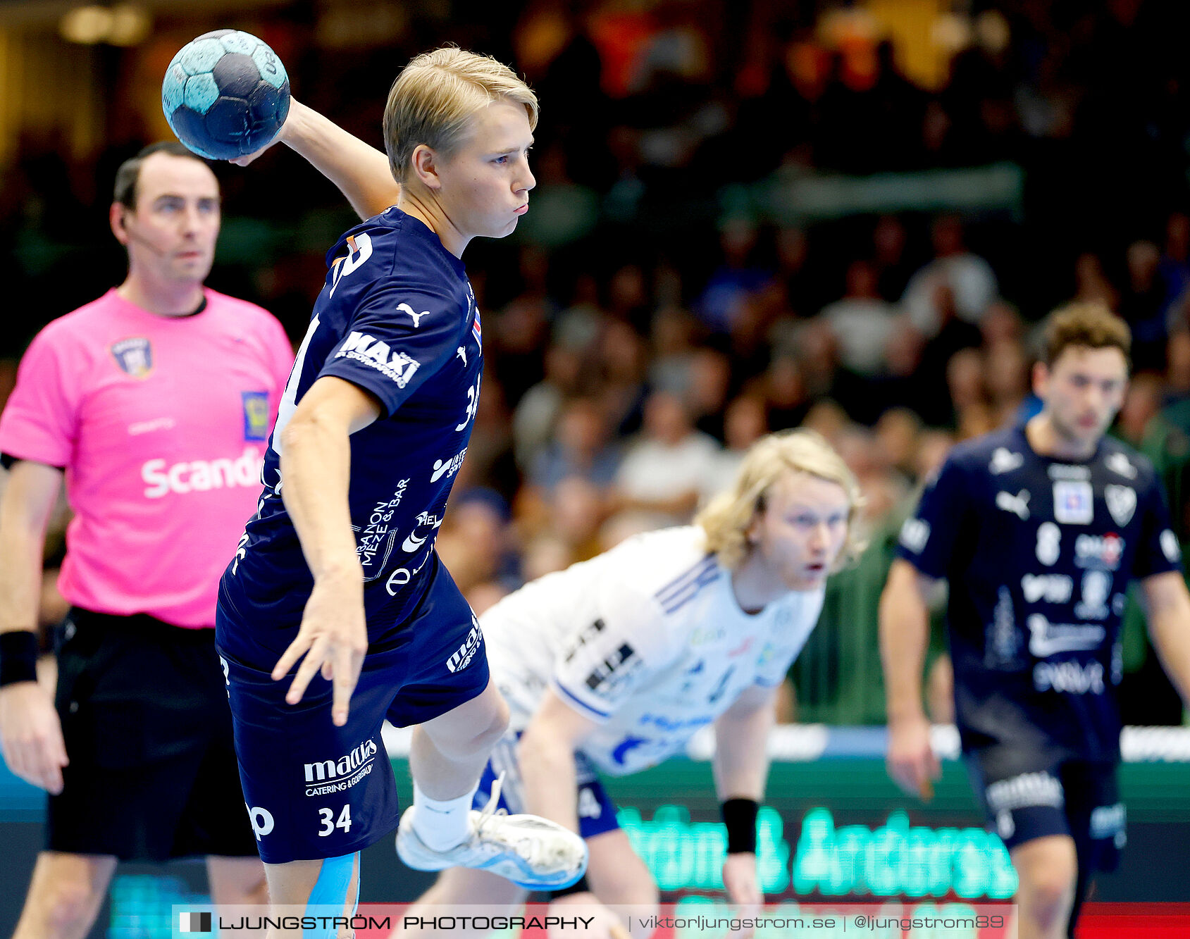 IFK Skövde HK-Ystads IF 34-34,herr,Arena Skövde,Skövde,Sverige,Handboll,,2024,352052