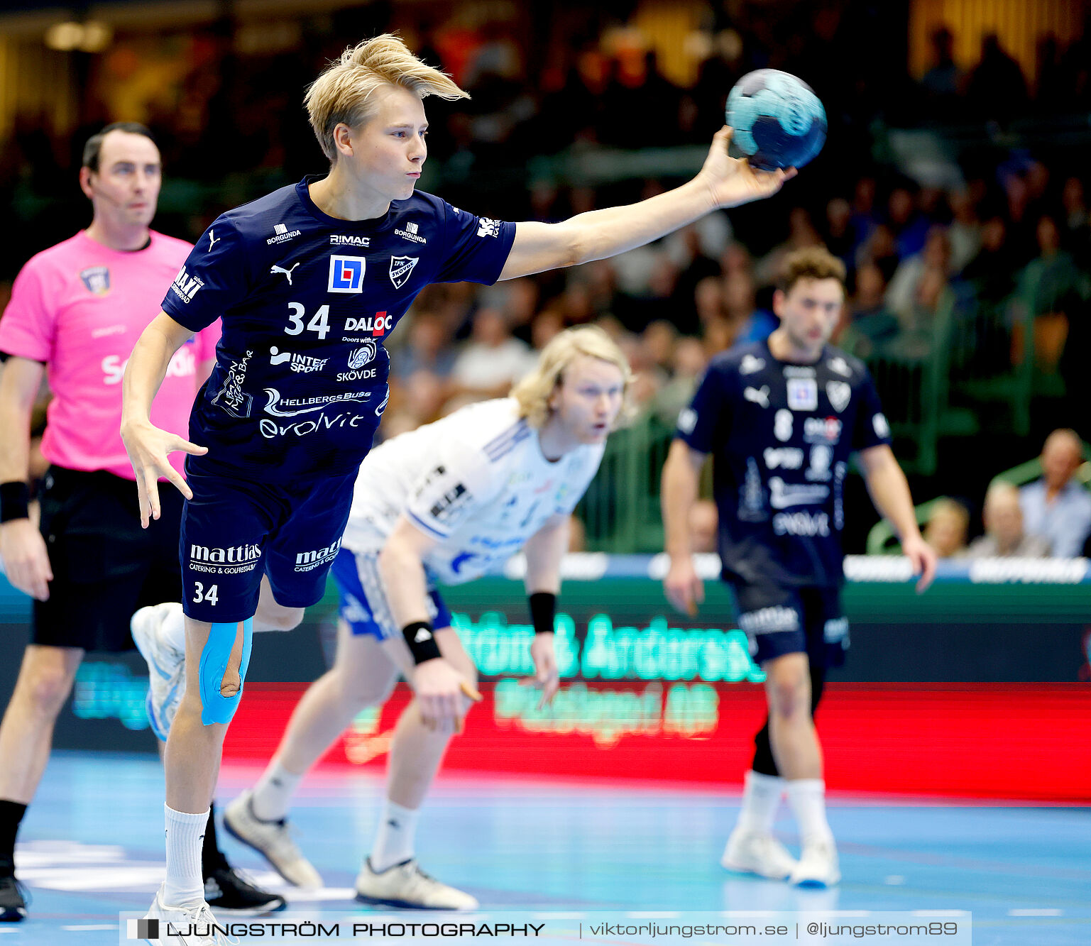 IFK Skövde HK-Ystads IF 34-34,herr,Arena Skövde,Skövde,Sverige,Handboll,,2024,352054