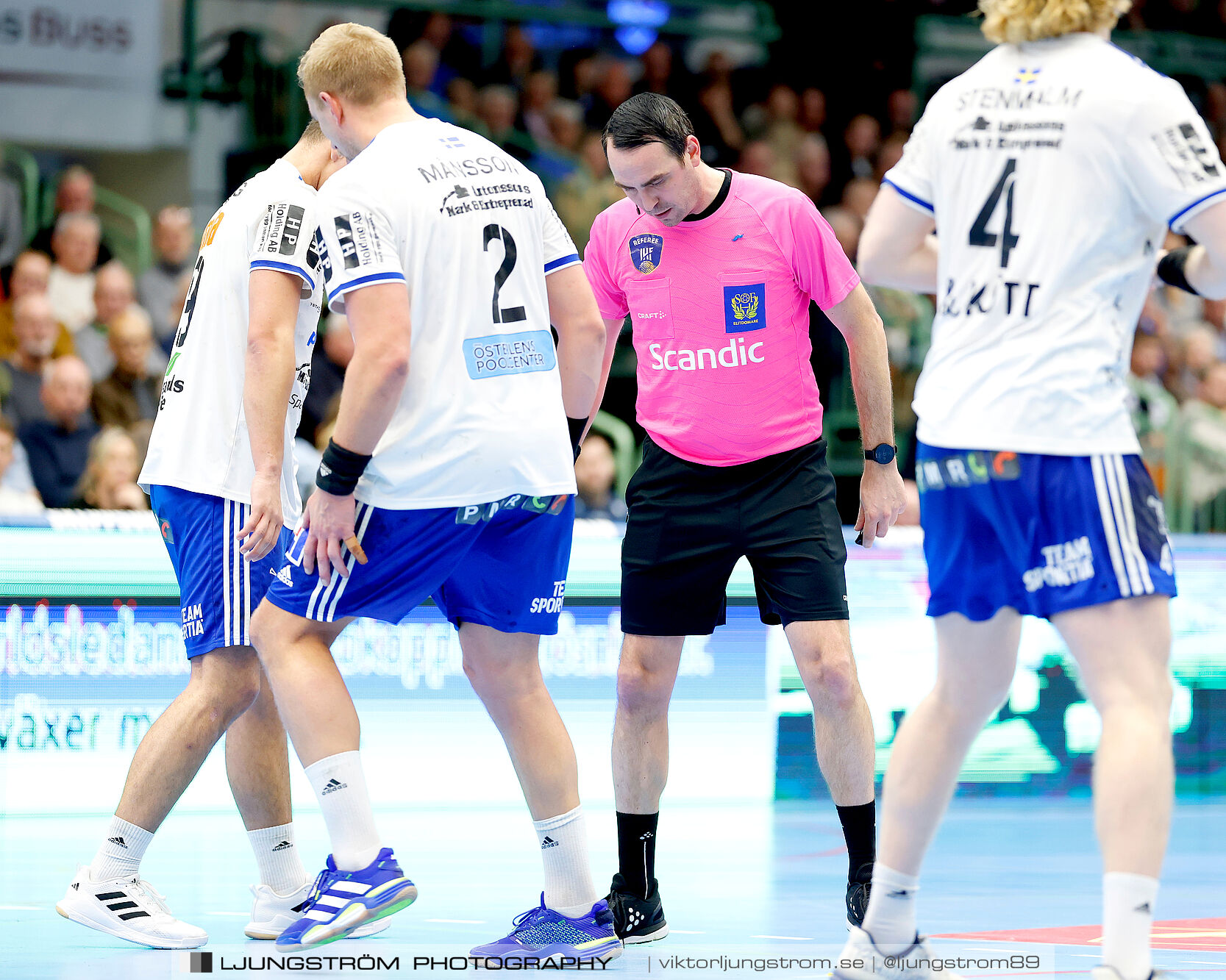 IFK Skövde HK-Ystads IF 34-34,herr,Arena Skövde,Skövde,Sverige,Handboll,,2024,352218