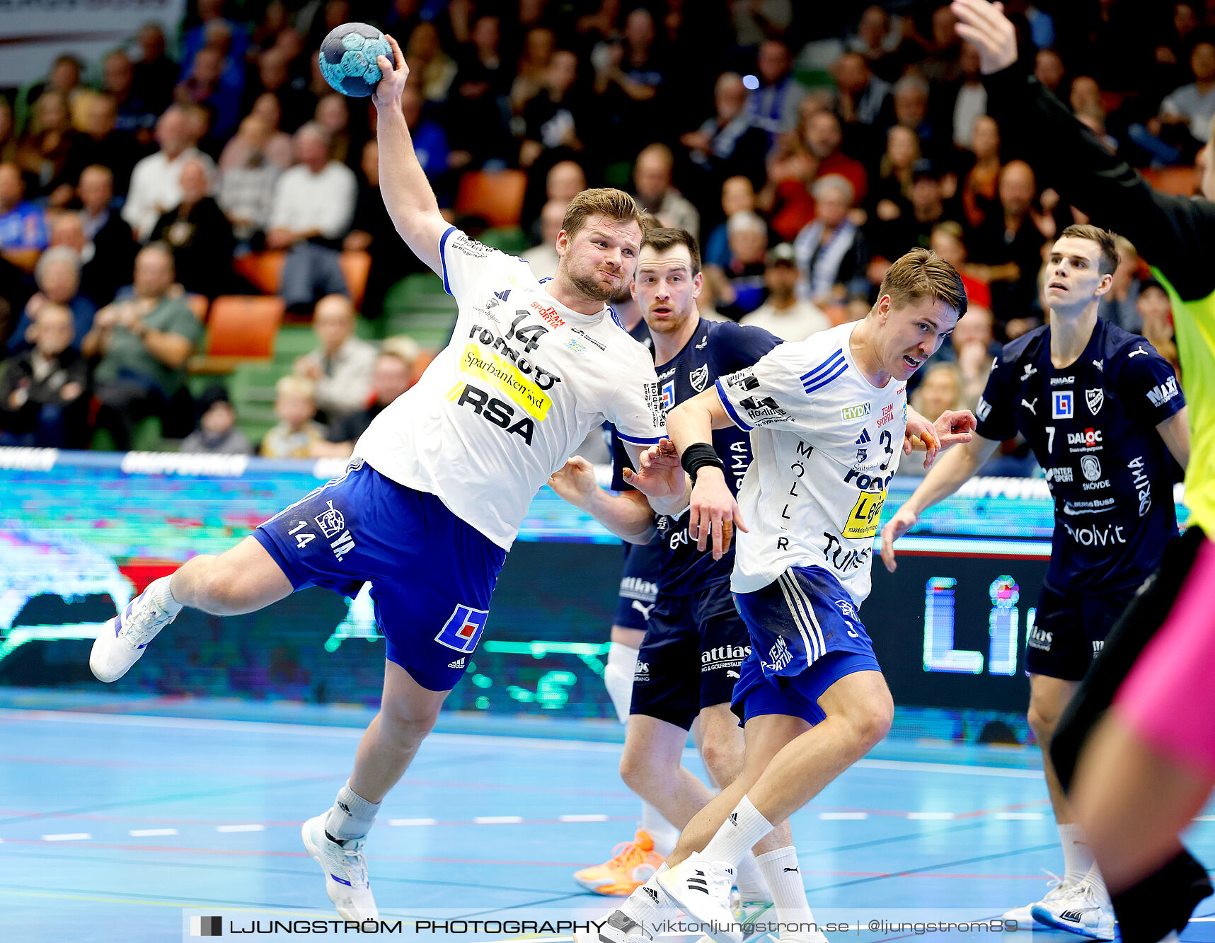 IFK Skövde HK-Ystads IF 34-34,herr,Arena Skövde,Skövde,Sverige,Handboll,,2024,352249