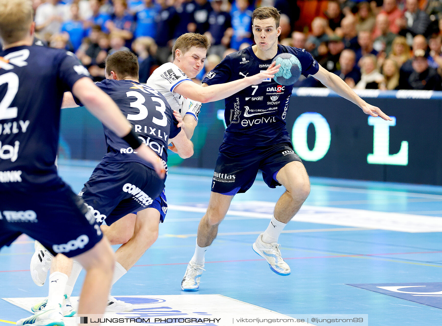 IFK Skövde HK-Ystads IF 34-34,herr,Arena Skövde,Skövde,Sverige,Handboll,,2024,352251