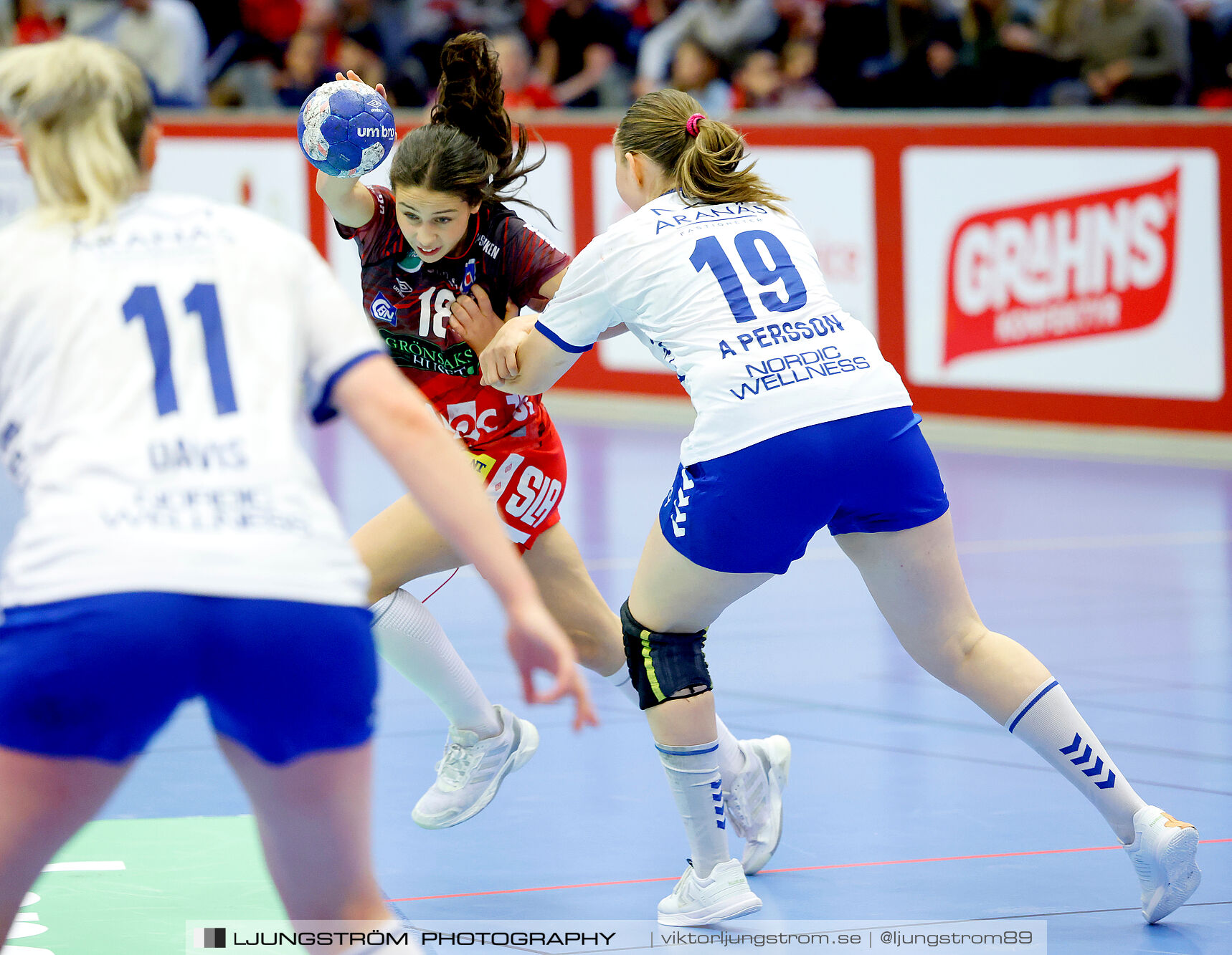 Skövde HF-HK Aranäs 27-29,dam,Skövde Idrottshall,Skövde,Sverige,Handboll,,2024,352366