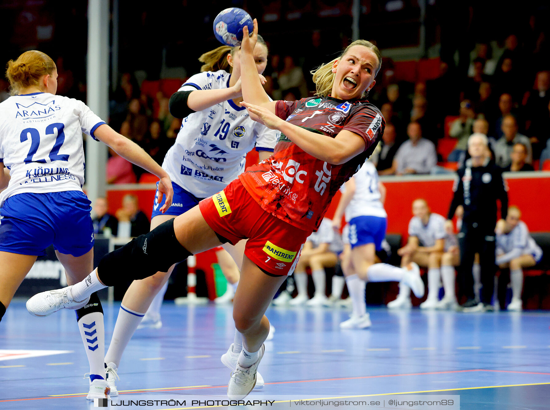 Skövde HF-HK Aranäs 27-29,dam,Skövde Idrottshall,Skövde,Sverige,Handboll,,2024,352429