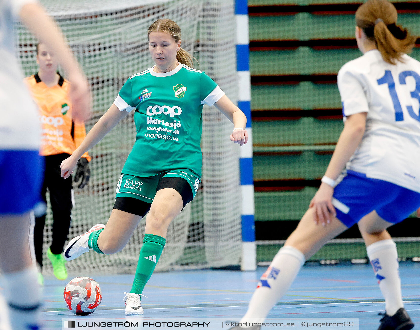 Skövde Futsalcup 2024 Damer 1 4-final Våmbs IF-Kinnarp-Slutarps IF,dam,Arena Skövde,Skövde,Sverige,Futsal,,2024,354176