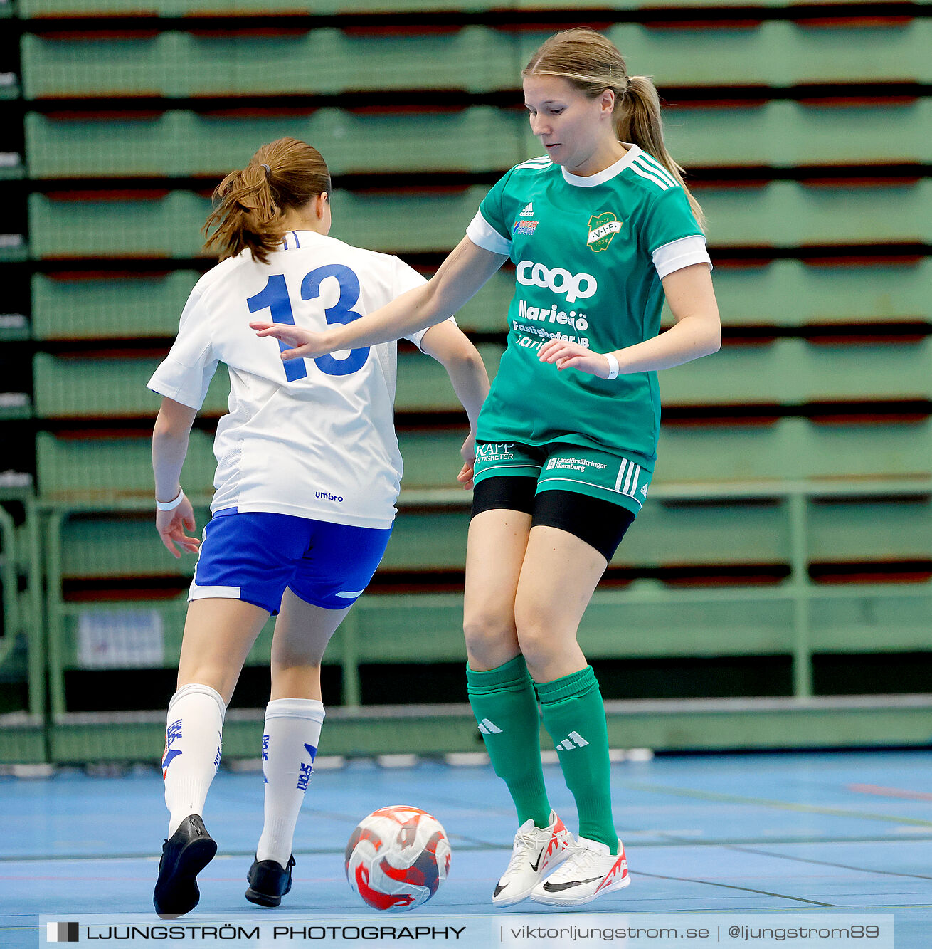 Skövde Futsalcup 2024 Damer 1 4-final Våmbs IF-Kinnarp-Slutarps IF,dam,Arena Skövde,Skövde,Sverige,Futsal,,2024,354179