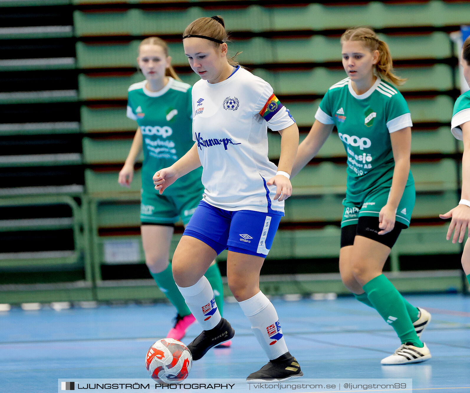 Skövde Futsalcup 2024 Damer 1 4-final Våmbs IF-Kinnarp-Slutarps IF,dam,Arena Skövde,Skövde,Sverige,Futsal,,2024,354192