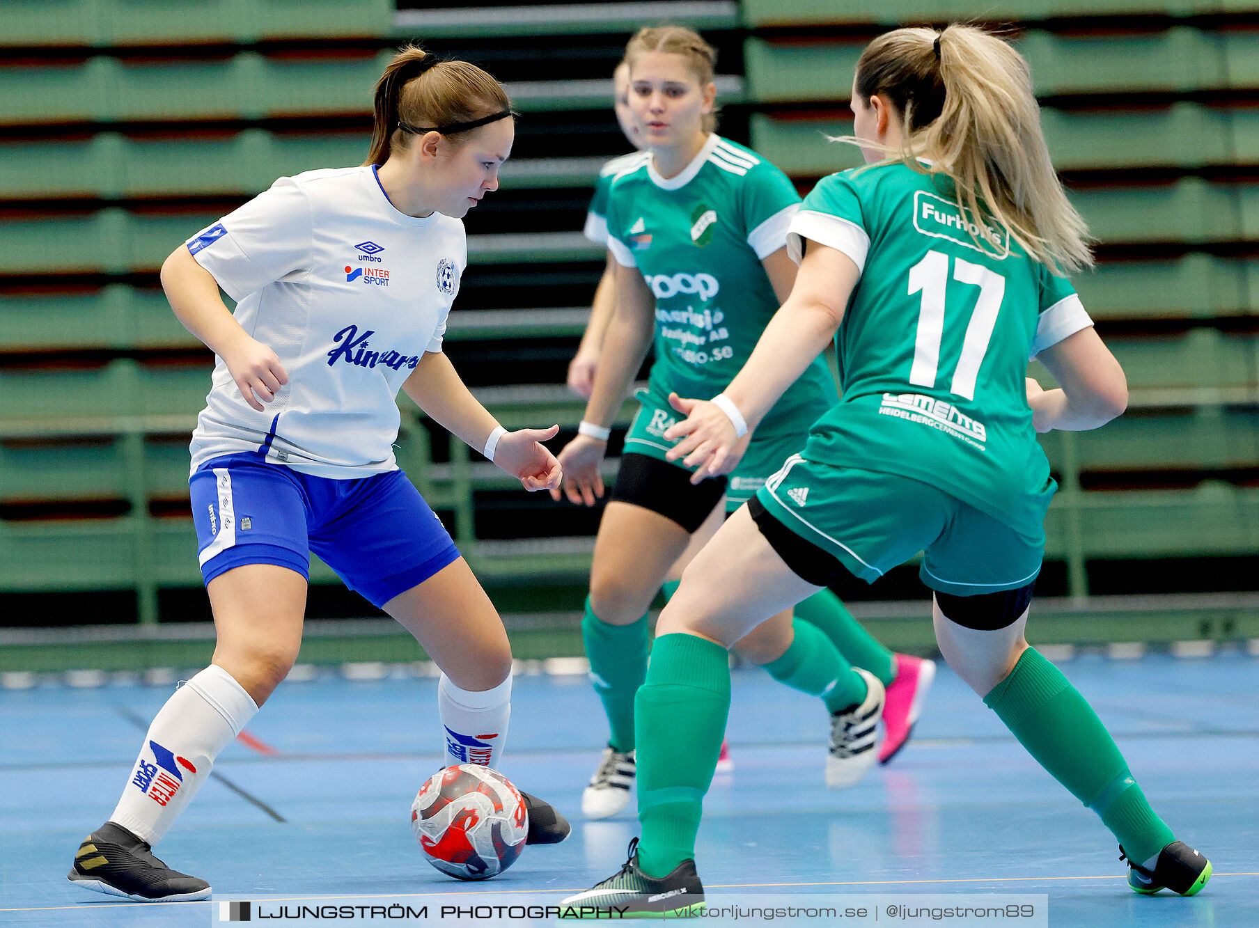 Skövde Futsalcup 2024 Damer 1 4-final Våmbs IF-Kinnarp-Slutarps IF,dam,Arena Skövde,Skövde,Sverige,Futsal,,2024,354195