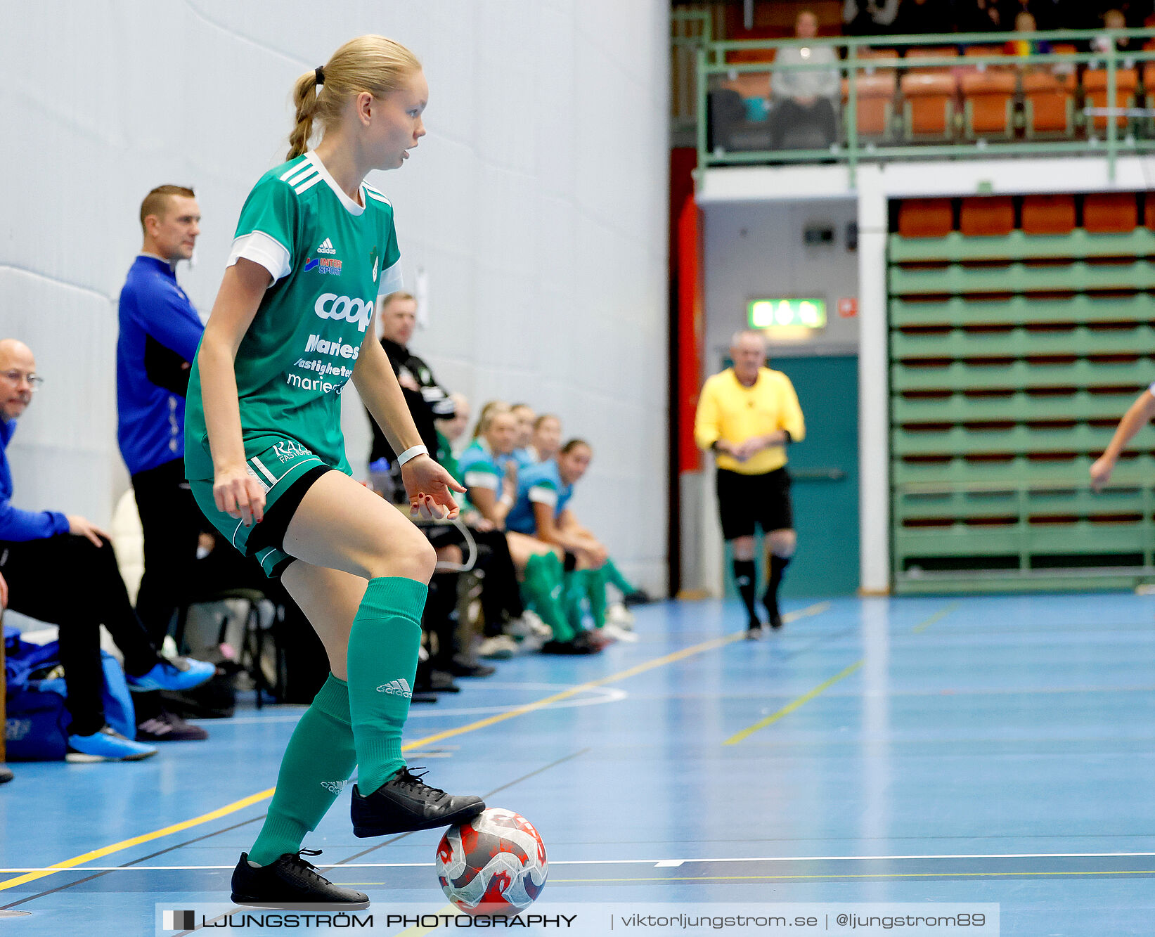 Skövde Futsalcup 2024 Damer 1 4-final Våmbs IF-Kinnarp-Slutarps IF,dam,Arena Skövde,Skövde,Sverige,Futsal,,2024,354204