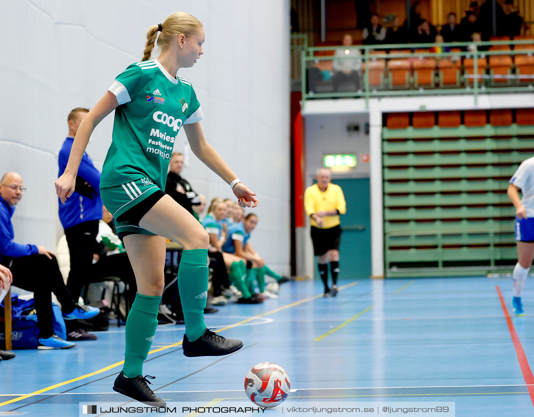 Skövde Futsalcup 2024 Damer 1 4-final Våmbs IF-Kinnarp-Slutarps IF,dam,Arena Skövde,Skövde,Sverige,Futsal,,2024,354205