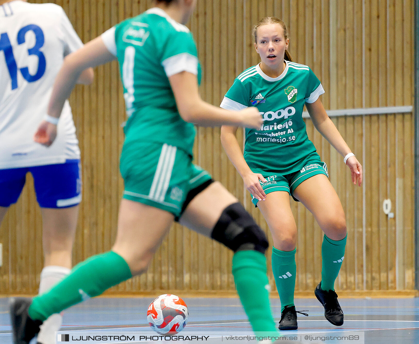 Skövde Futsalcup 2024 Damer 1 4-final Våmbs IF-Kinnarp-Slutarps IF,dam,Arena Skövde,Skövde,Sverige,Futsal,,2024,354222