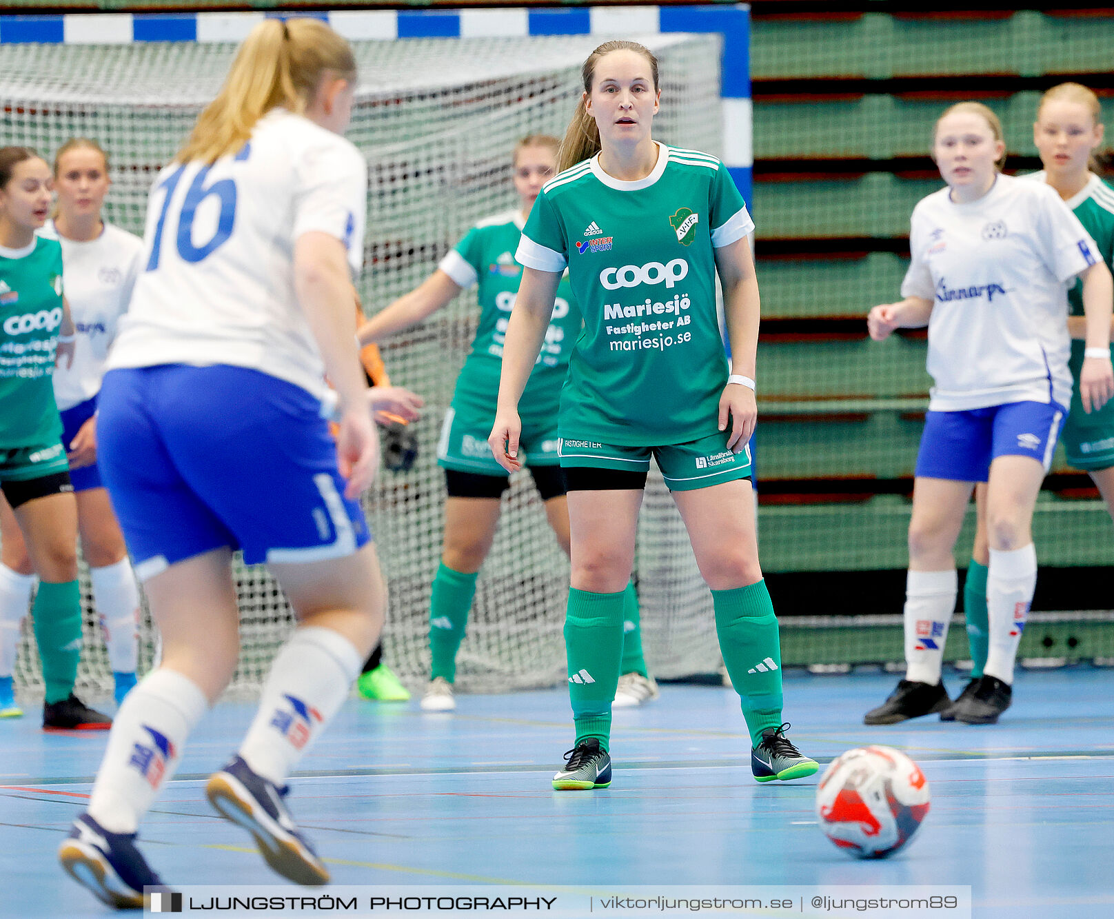 Skövde Futsalcup 2024 Damer 1 4-final Våmbs IF-Kinnarp-Slutarps IF,dam,Arena Skövde,Skövde,Sverige,Futsal,,2024,354236