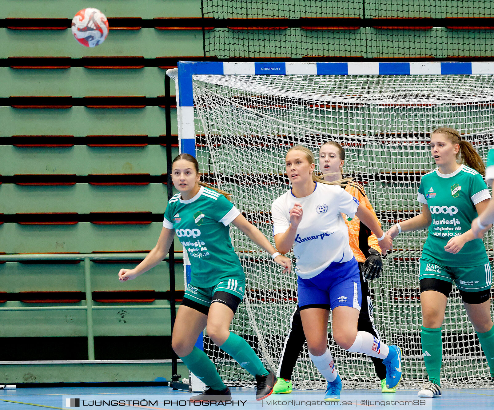 Skövde Futsalcup 2024 Damer 1 4-final Våmbs IF-Kinnarp-Slutarps IF,dam,Arena Skövde,Skövde,Sverige,Futsal,,2024,354237
