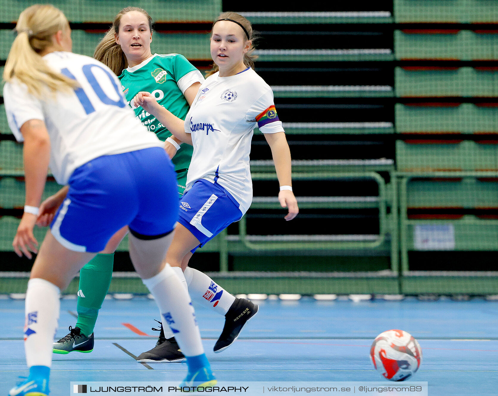 Skövde Futsalcup 2024 Damer 1 4-final Våmbs IF-Kinnarp-Slutarps IF,dam,Arena Skövde,Skövde,Sverige,Futsal,,2024,354240