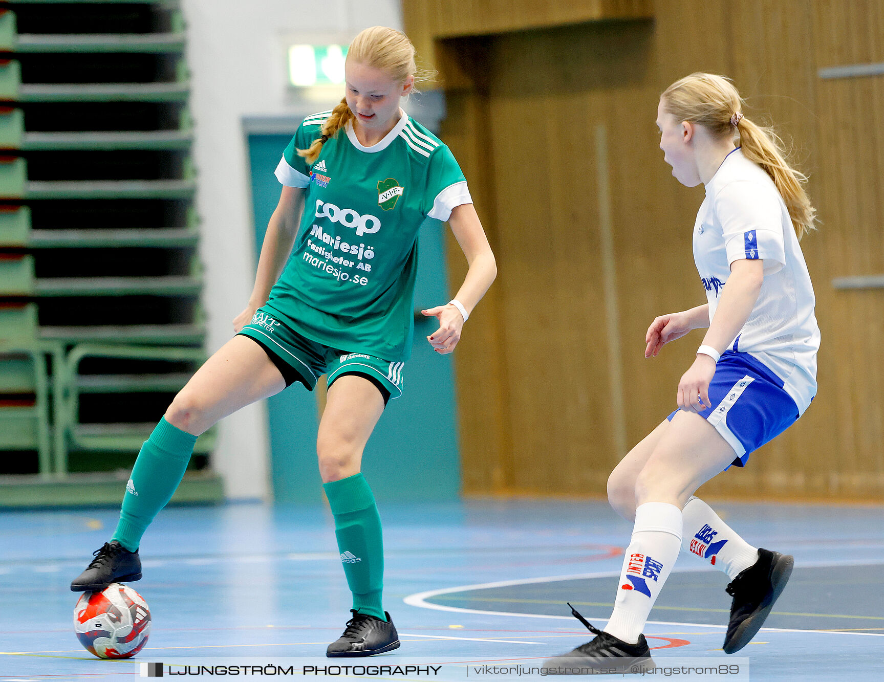Skövde Futsalcup 2024 Damer 1 4-final Våmbs IF-Kinnarp-Slutarps IF,dam,Arena Skövde,Skövde,Sverige,Futsal,,2024,354245