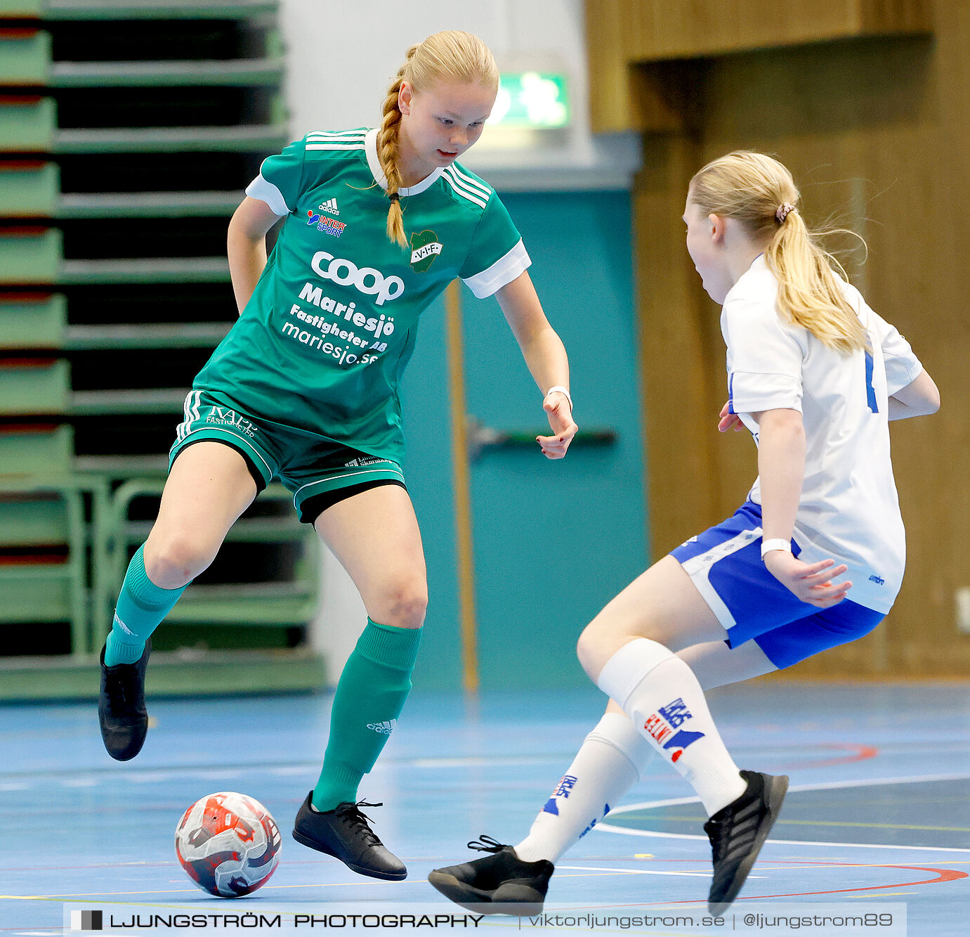 Skövde Futsalcup 2024 Damer 1 4-final Våmbs IF-Kinnarp-Slutarps IF,dam,Arena Skövde,Skövde,Sverige,Futsal,,2024,354247