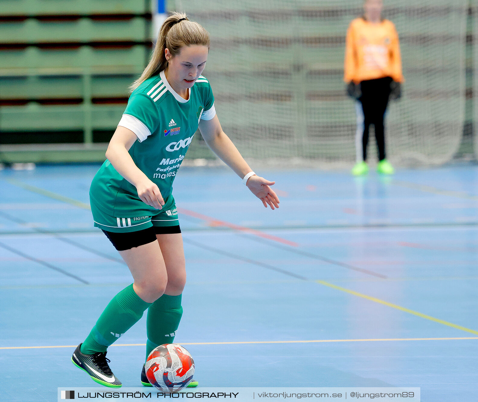 Skövde Futsalcup 2024 Damer 1 4-final Våmbs IF-Kinnarp-Slutarps IF,dam,Arena Skövde,Skövde,Sverige,Futsal,,2024,354255