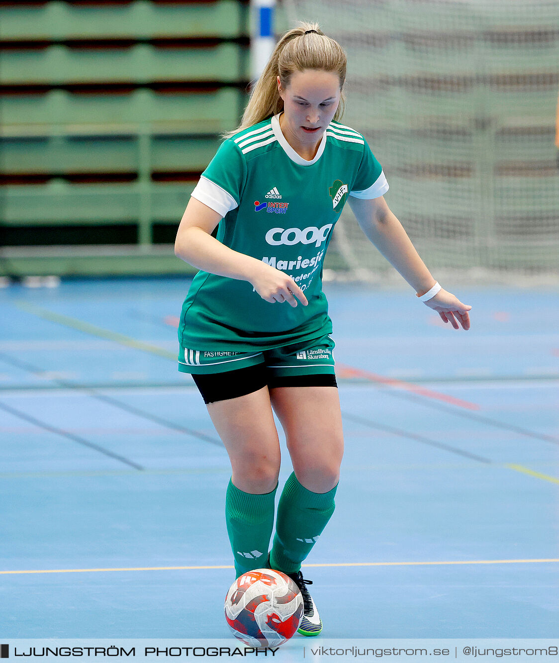 Skövde Futsalcup 2024 Damer 1 4-final Våmbs IF-Kinnarp-Slutarps IF,dam,Arena Skövde,Skövde,Sverige,Futsal,,2024,354256