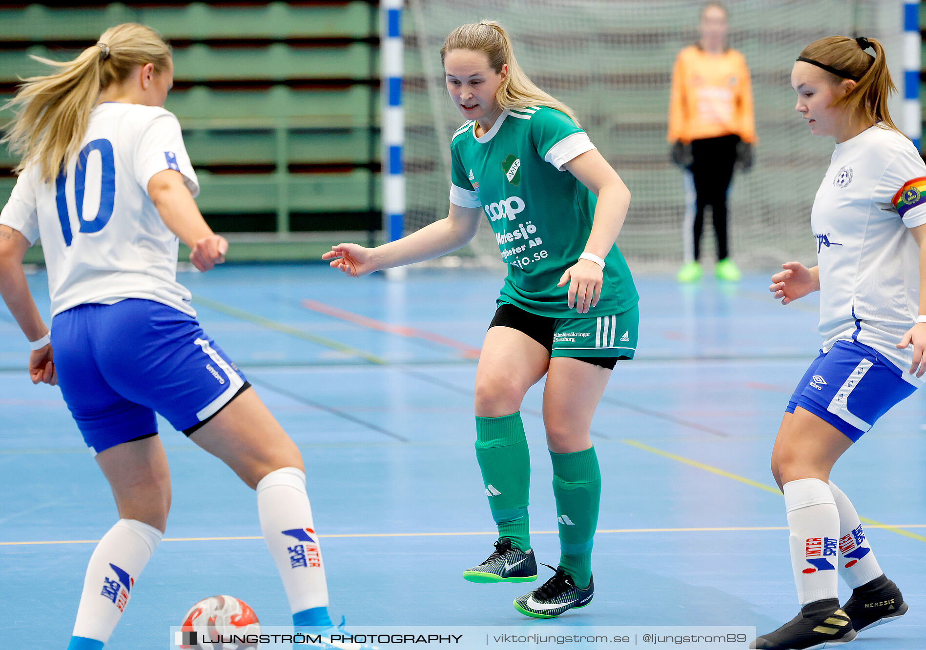 Skövde Futsalcup 2024 Damer 1 4-final Våmbs IF-Kinnarp-Slutarps IF,dam,Arena Skövde,Skövde,Sverige,Futsal,,2024,354258