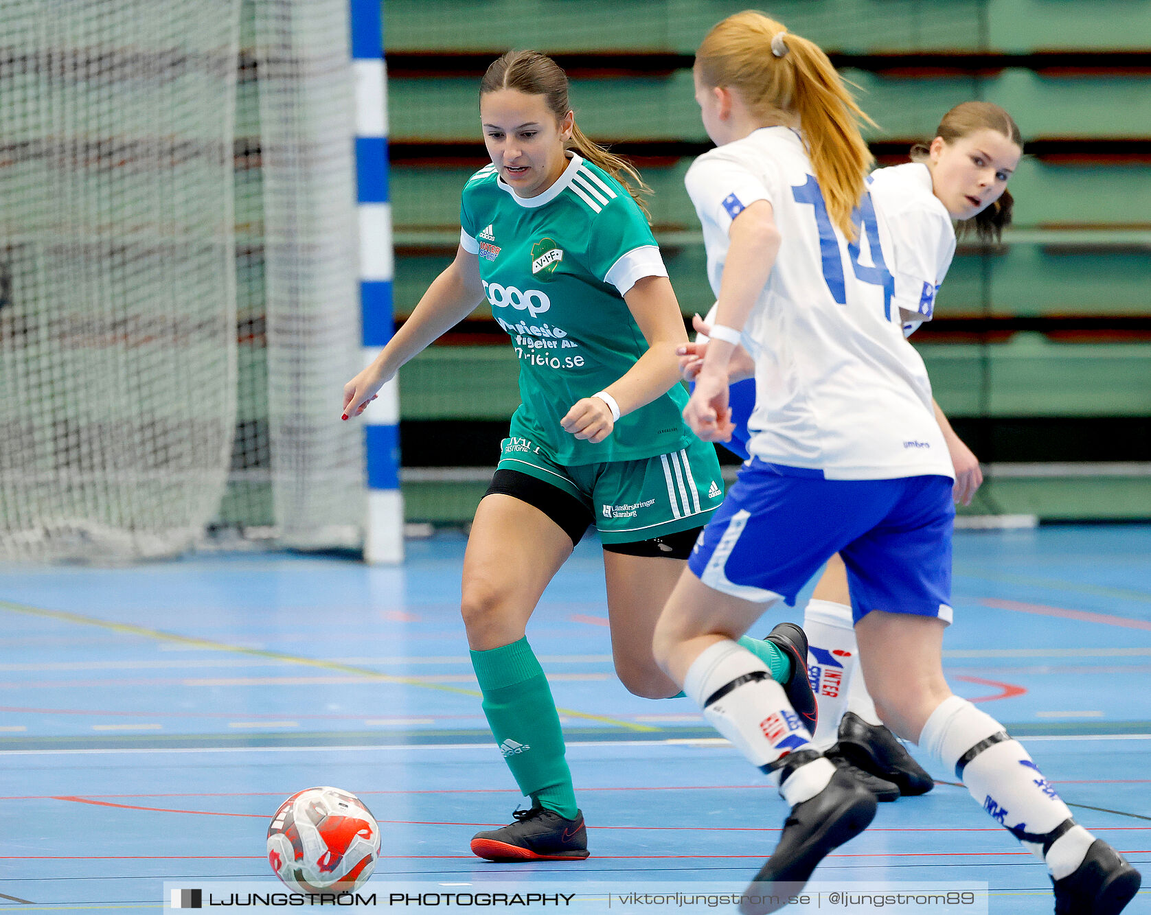 Skövde Futsalcup 2024 Damer 1 4-final Våmbs IF-Kinnarp-Slutarps IF,dam,Arena Skövde,Skövde,Sverige,Futsal,,2024,354265