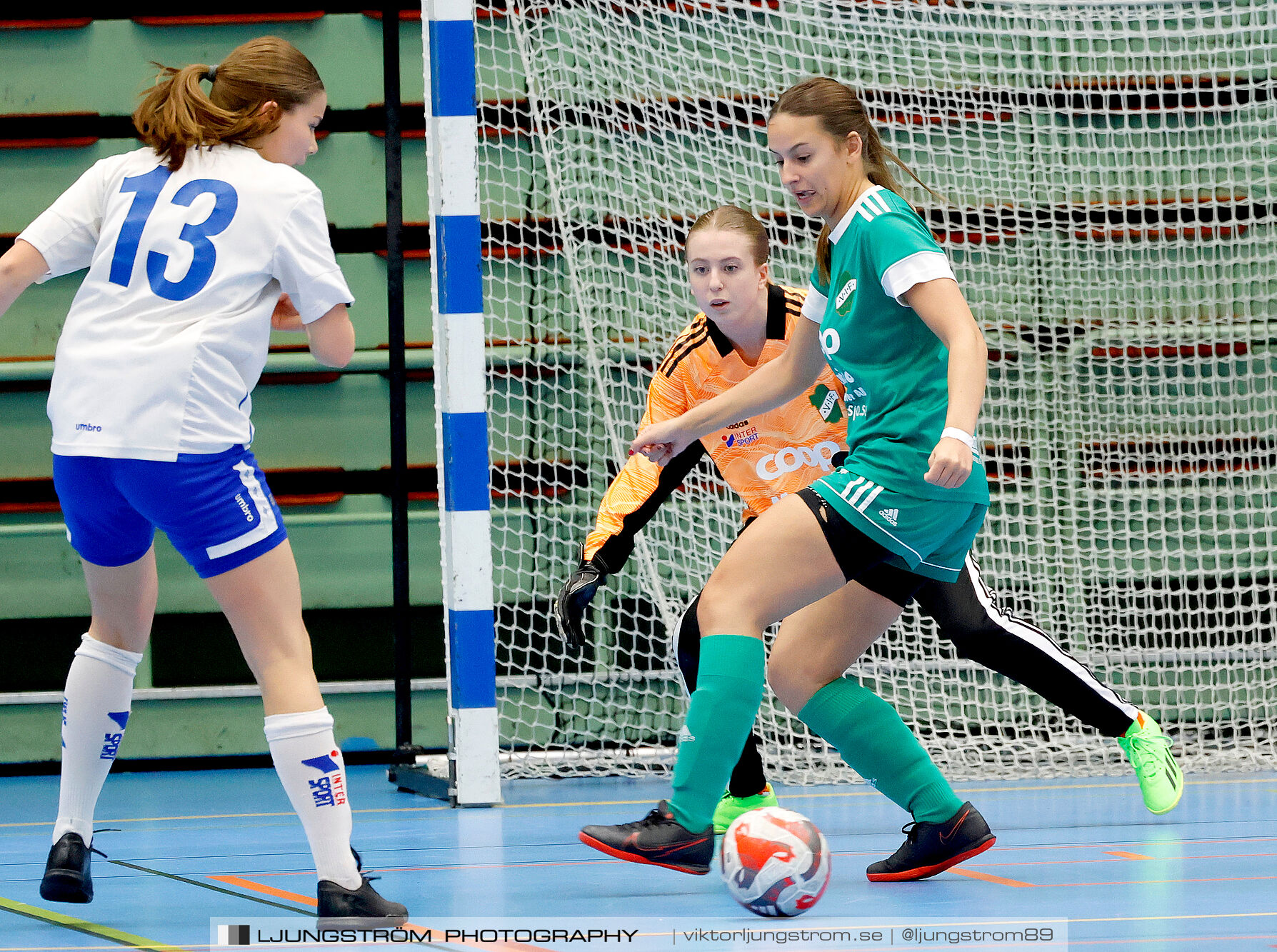 Skövde Futsalcup 2024 Damer 1 4-final Våmbs IF-Kinnarp-Slutarps IF,dam,Arena Skövde,Skövde,Sverige,Futsal,,2024,354271
