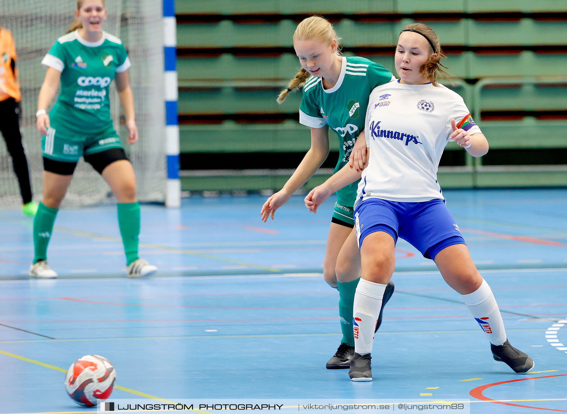 Skövde Futsalcup 2024 Damer 1 4-final Våmbs IF-Kinnarp-Slutarps IF,dam,Arena Skövde,Skövde,Sverige,Futsal,,2024,354285