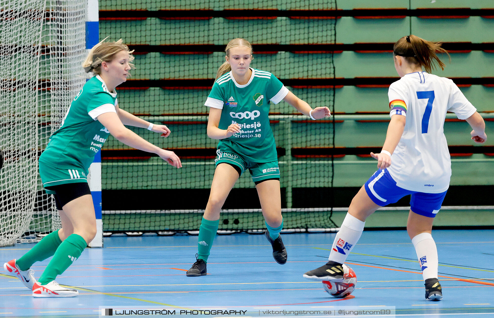 Skövde Futsalcup 2024 Damer 1 4-final Våmbs IF-Kinnarp-Slutarps IF,dam,Arena Skövde,Skövde,Sverige,Futsal,,2024,354287