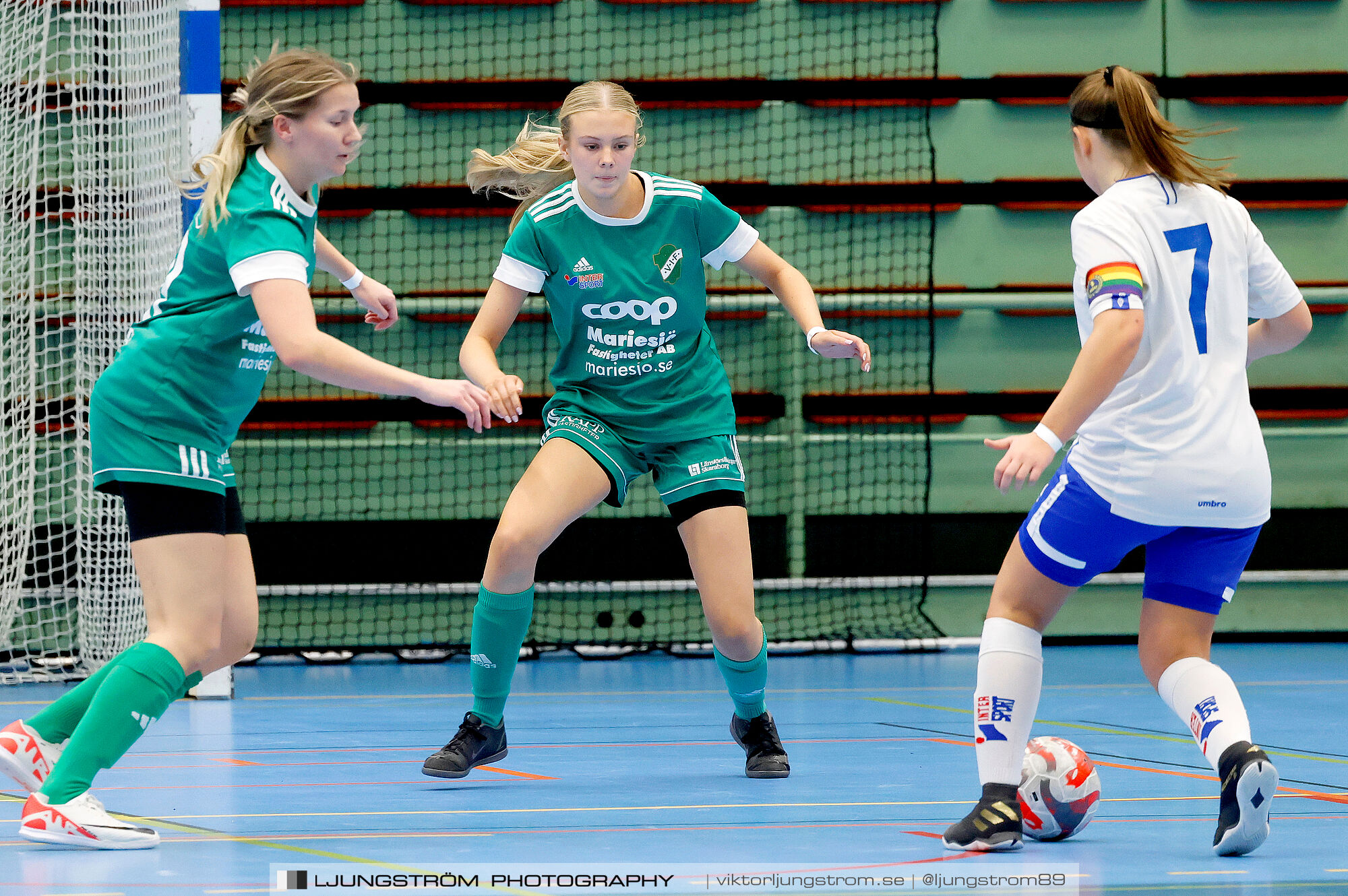 Skövde Futsalcup 2024 Damer 1 4-final Våmbs IF-Kinnarp-Slutarps IF,dam,Arena Skövde,Skövde,Sverige,Futsal,,2024,354288