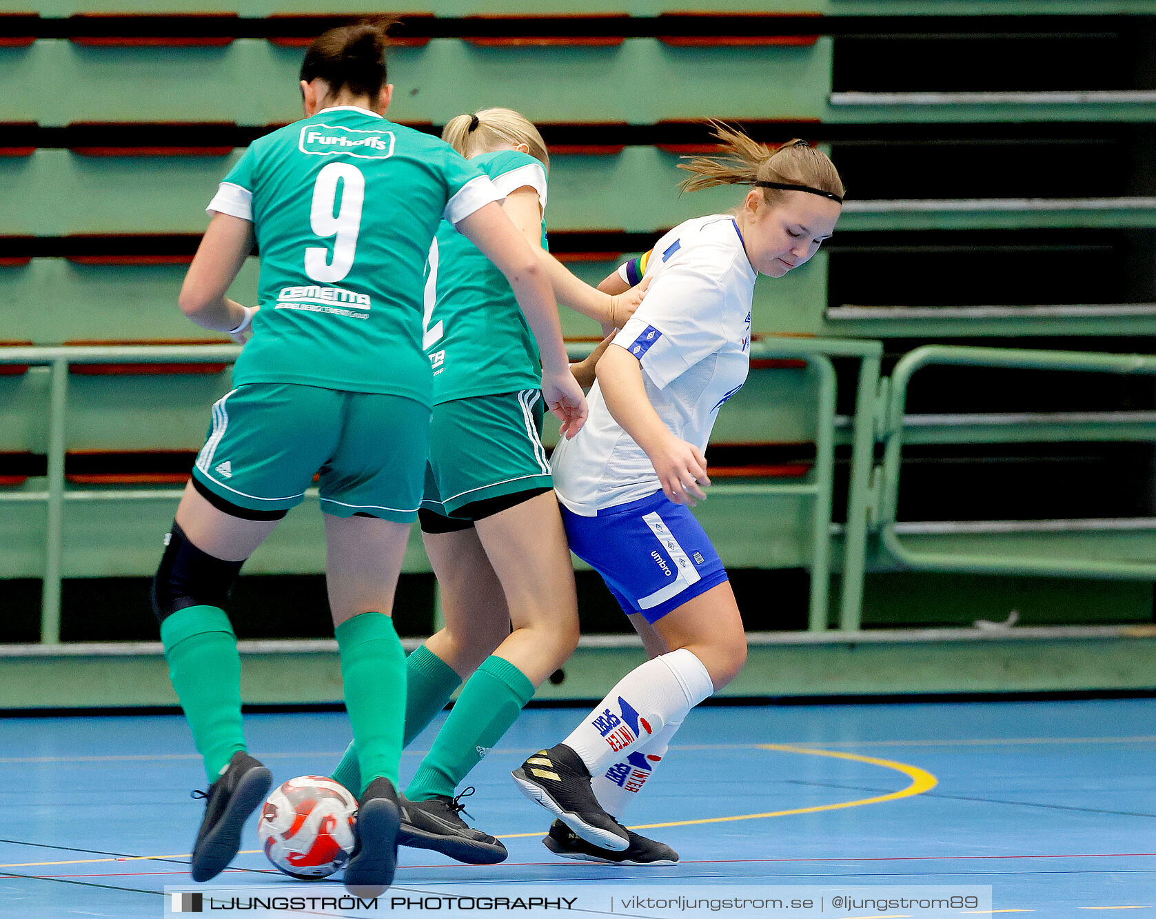 Skövde Futsalcup 2024 Damer 1 4-final Våmbs IF-Kinnarp-Slutarps IF,dam,Arena Skövde,Skövde,Sverige,Futsal,,2024,354290
